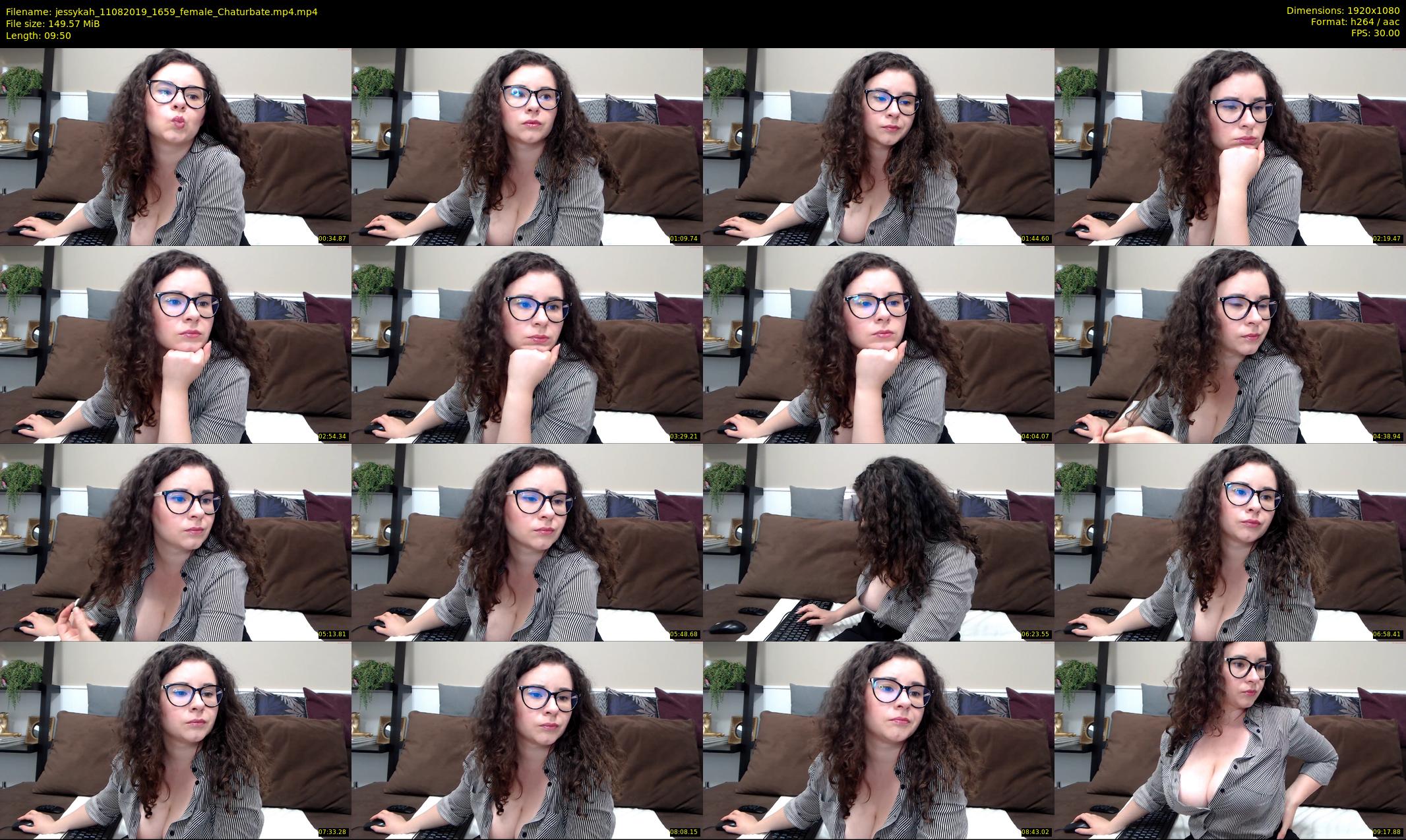 jessykah — 10 minute Chaturbate female cam show recording, 1080p, Aug 11, 2019