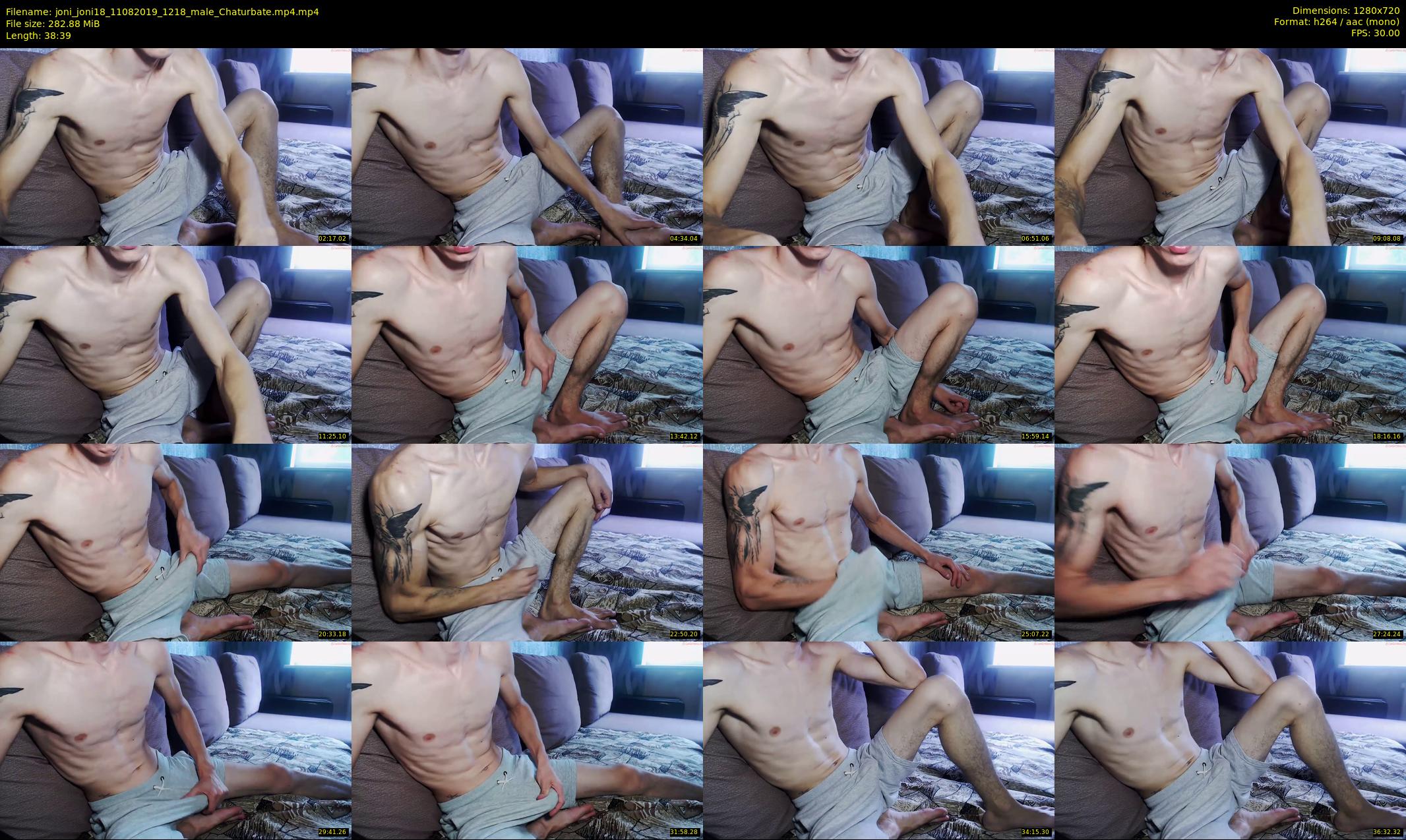 joni_joni18 — 39 minute Chaturbate male cam show recording, 720p, Aug 11, 2019