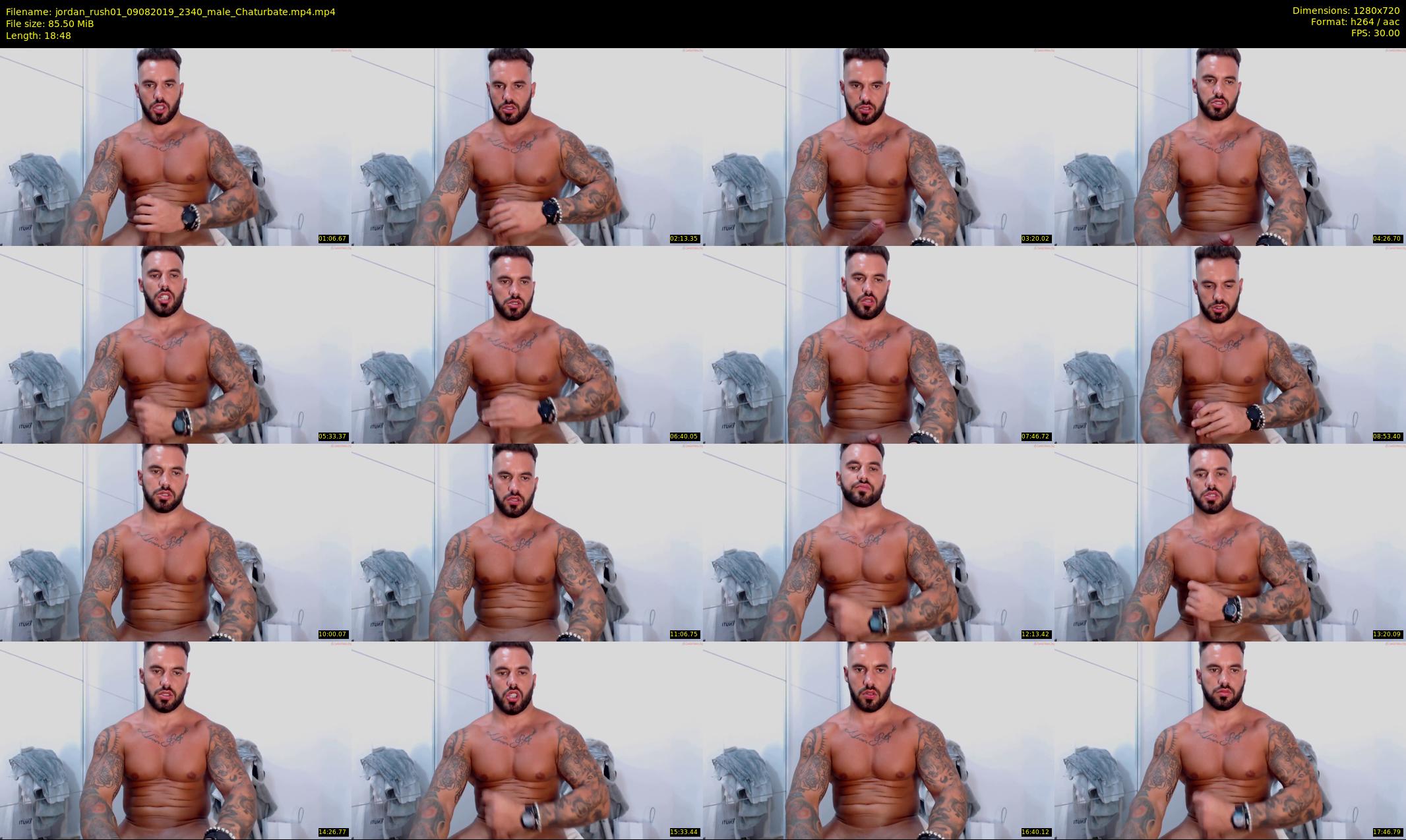 jordan_rush01 — 19 minute Chaturbate male cam show recording, 720p, Aug 9, 2019
