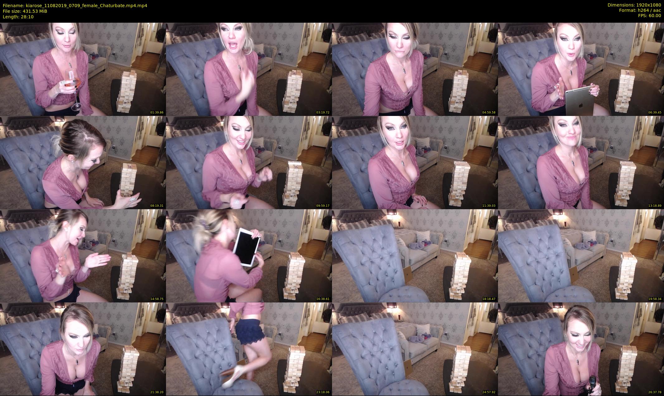 kiarose — 29 minute Chaturbate female cam show recording, 1080p, Aug 11, 2019