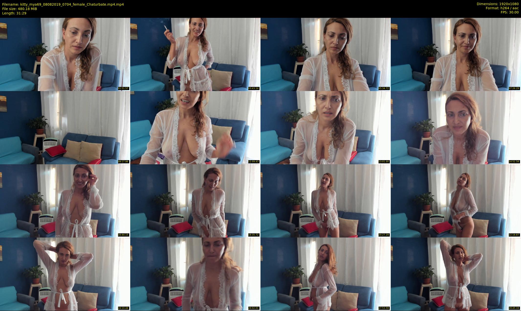 kitty_mya69 — 32 minute Chaturbate female cam show recording, 1080p, Aug 8, 2019