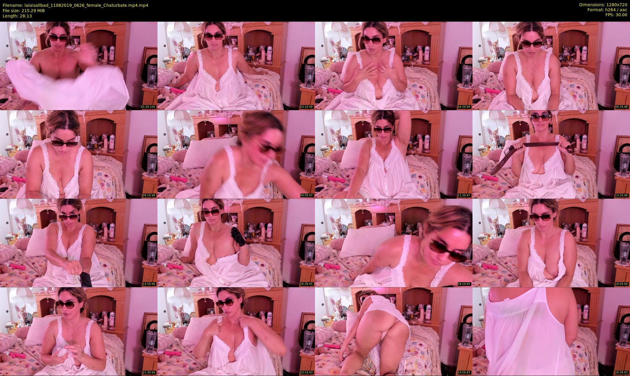 lalaisallbad — 29 minute Chaturbate female cam show recording, 720p, Aug 11, 2019