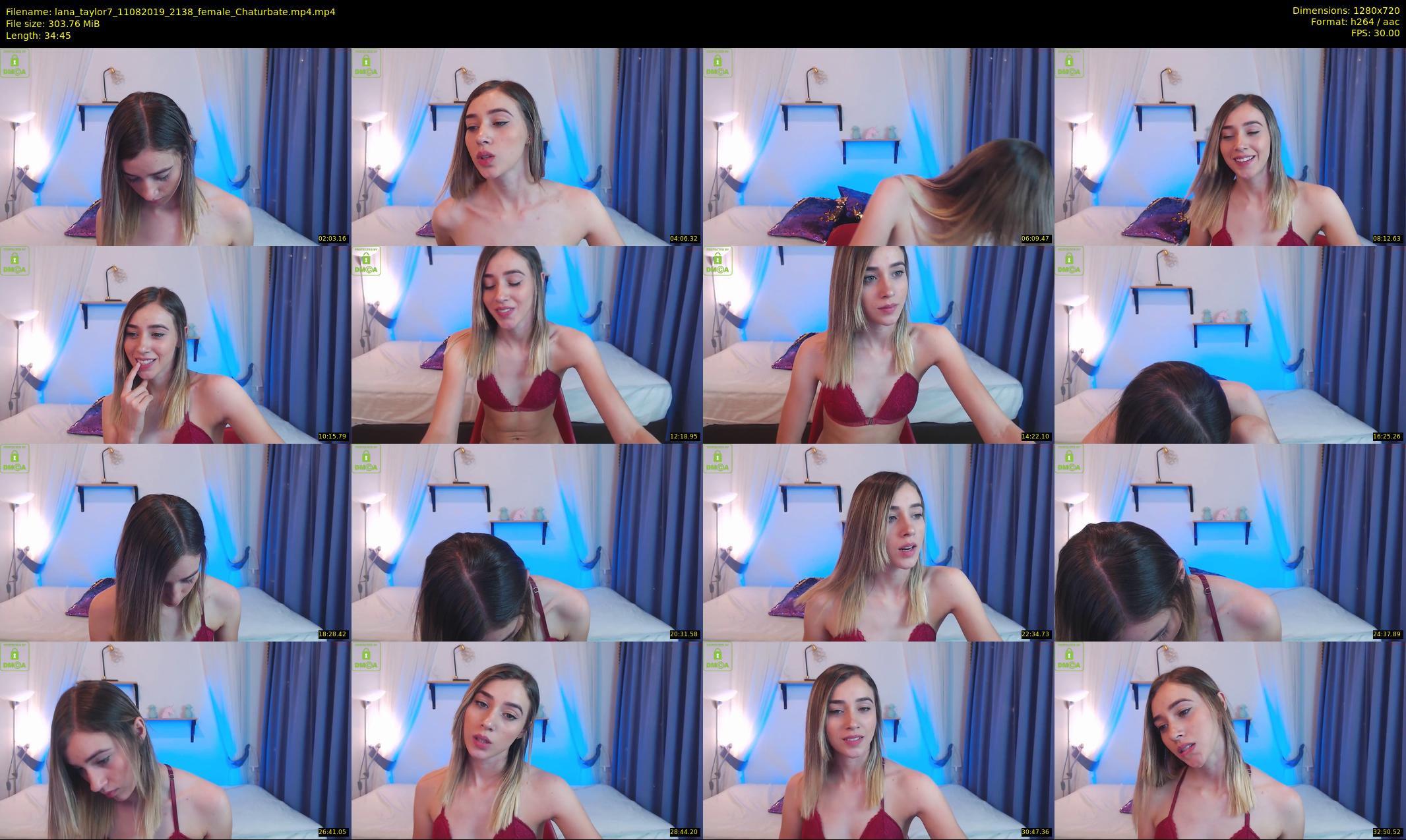 lana_taylor7 — 35 minute Chaturbate female cam show recording, 720p, Aug 11, 2019