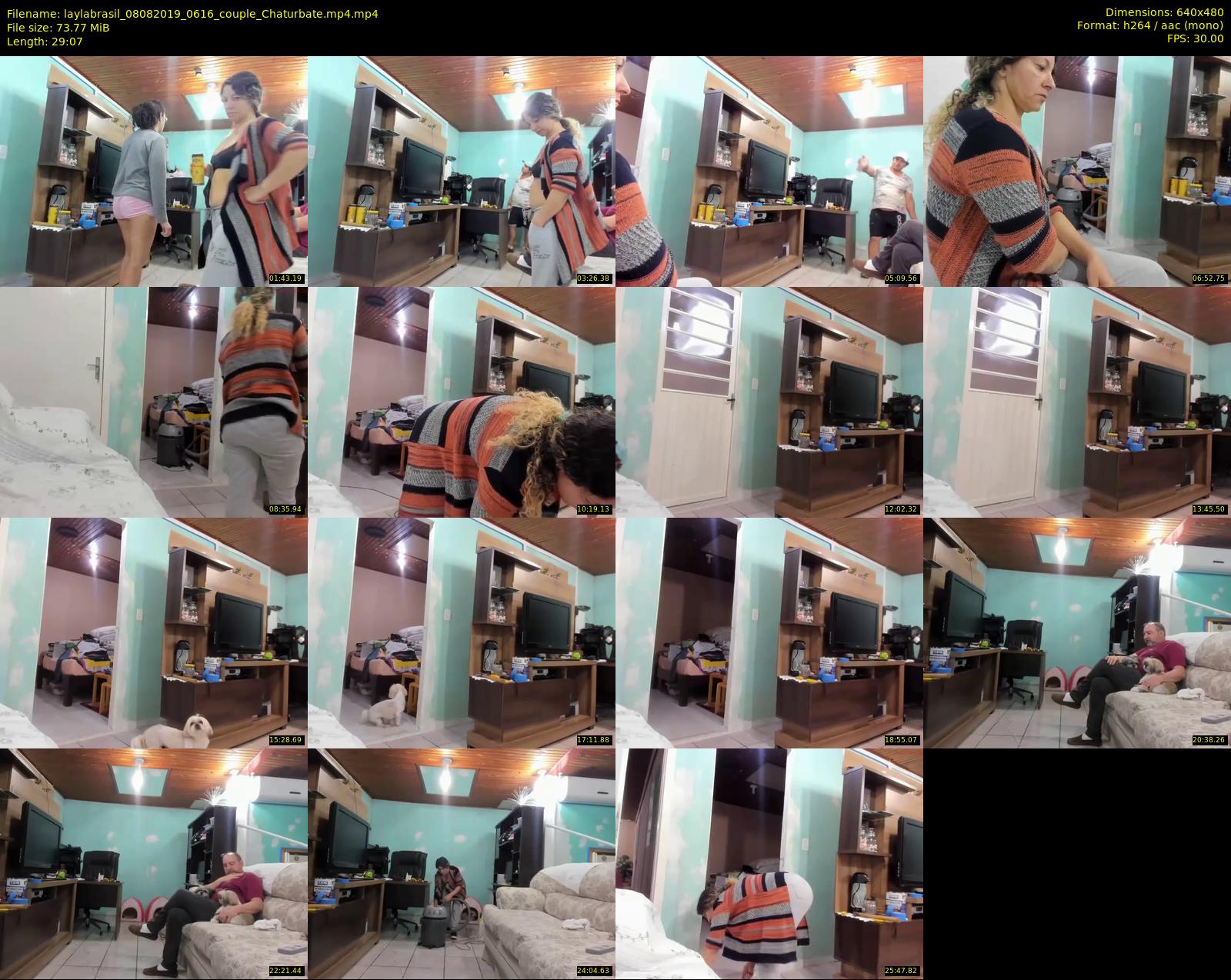 laylabrasil — 30 minute Chaturbate female cam show recording, 480p, Aug 8, 2019
