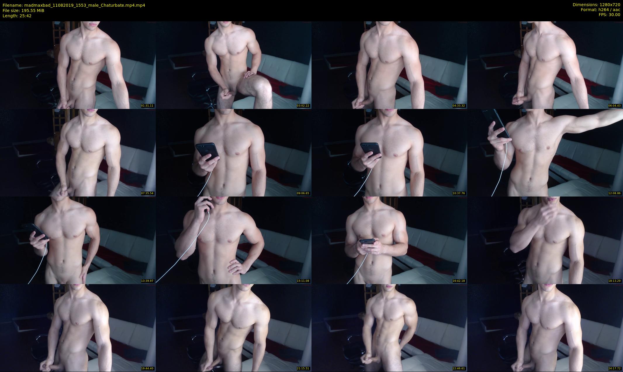 madmaxbad — 26 minute Chaturbate male cam show recording, 720p, Aug 11, 2019