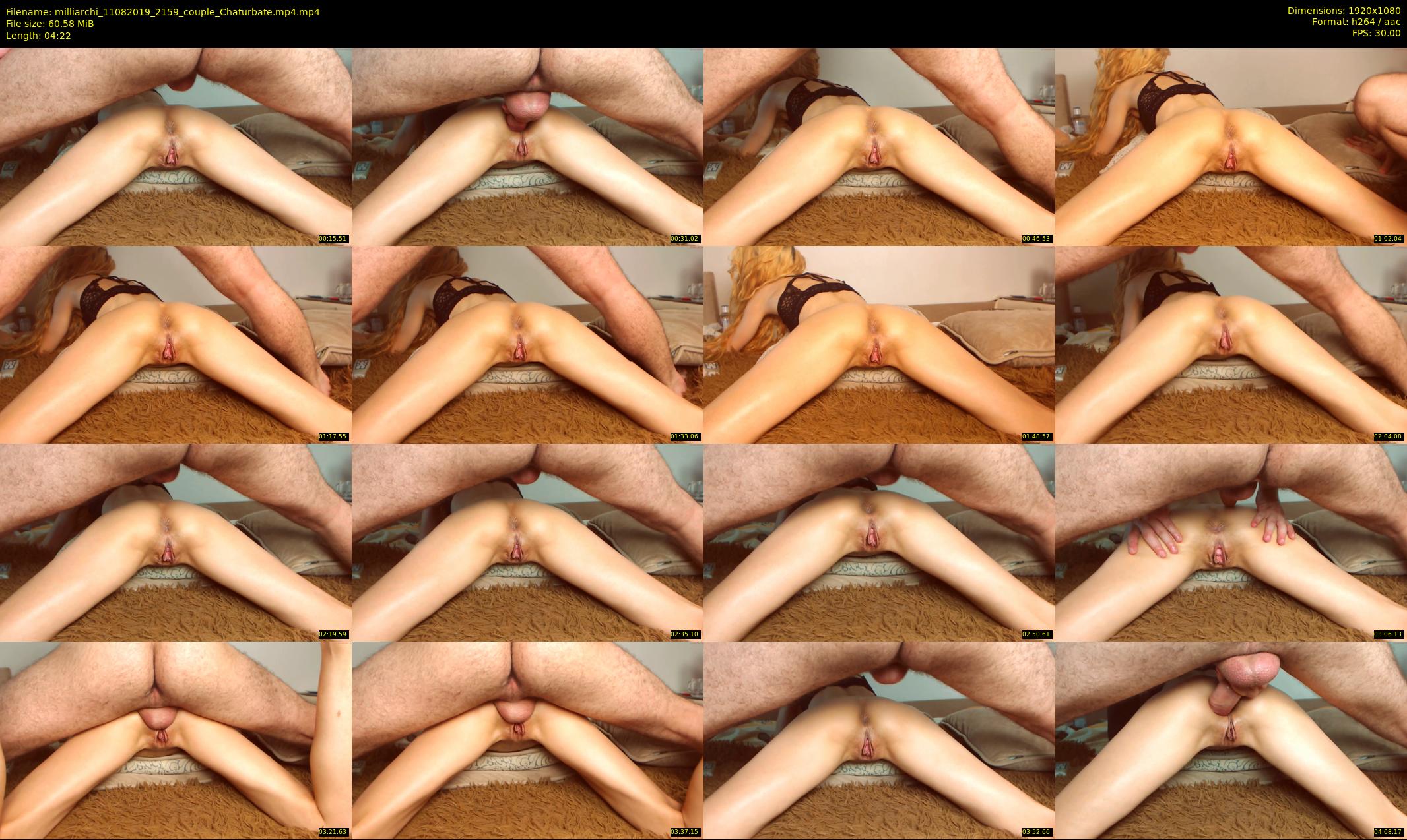 milliarchi — 5 minute Chaturbate couple cam show recording, 1080p, Aug 11, 2019
