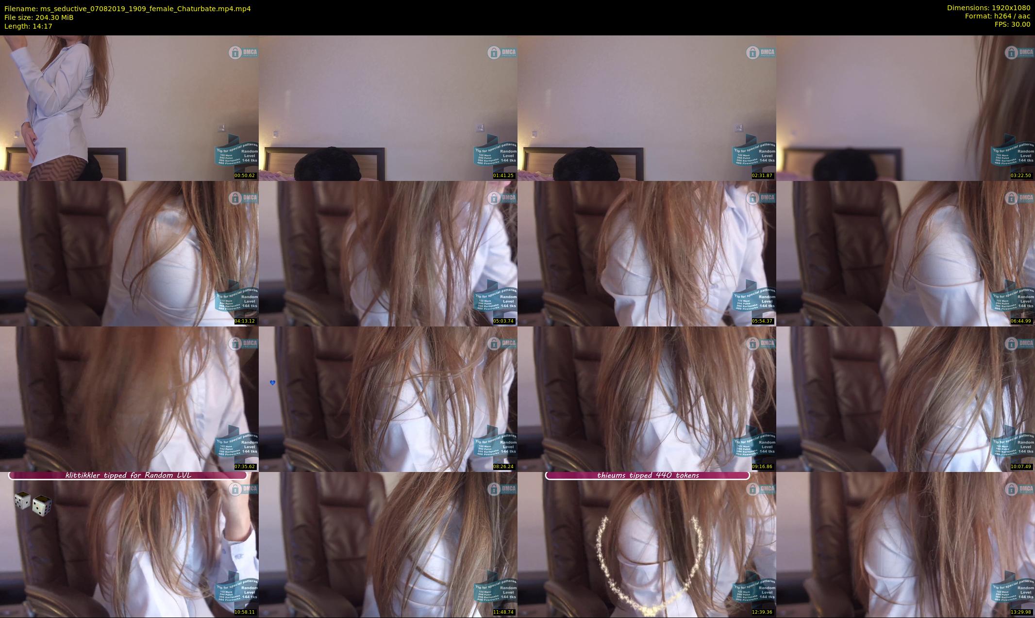 ms_seductive — 15 minute Chaturbate female cam show recording, 1080p, Aug 7, 2019