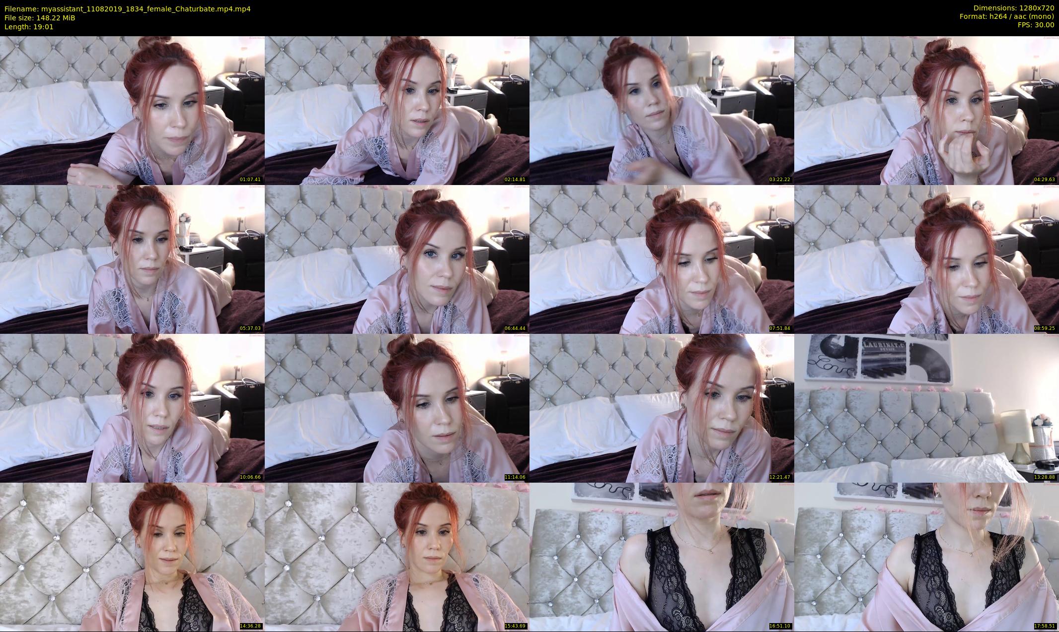 myassistant — 20 minute Chaturbate female cam show recording, 720p, Aug 11, 2019