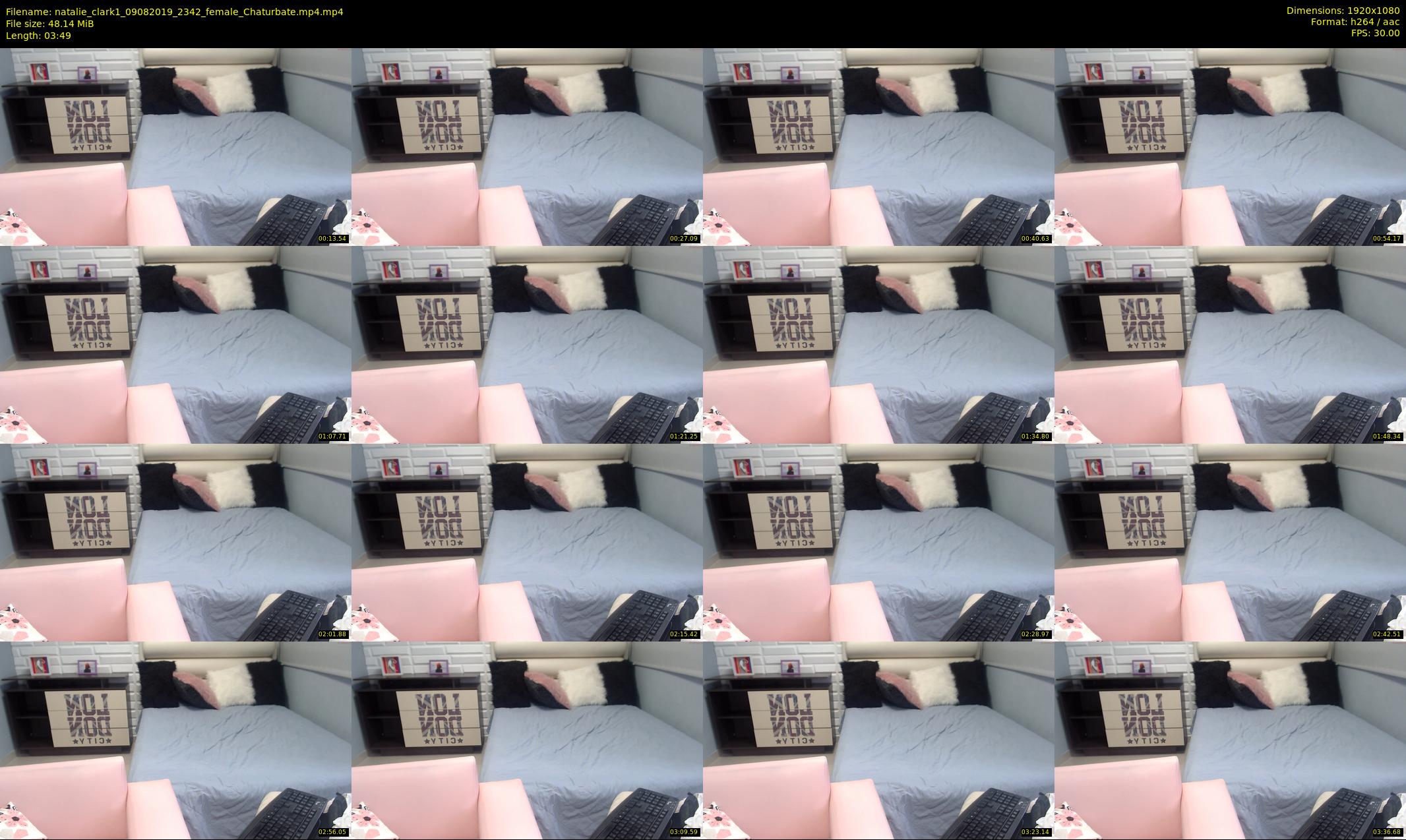 natalie_clark1 — 4 minute Chaturbate female cam show recording, 1080p, Aug 9, 2019