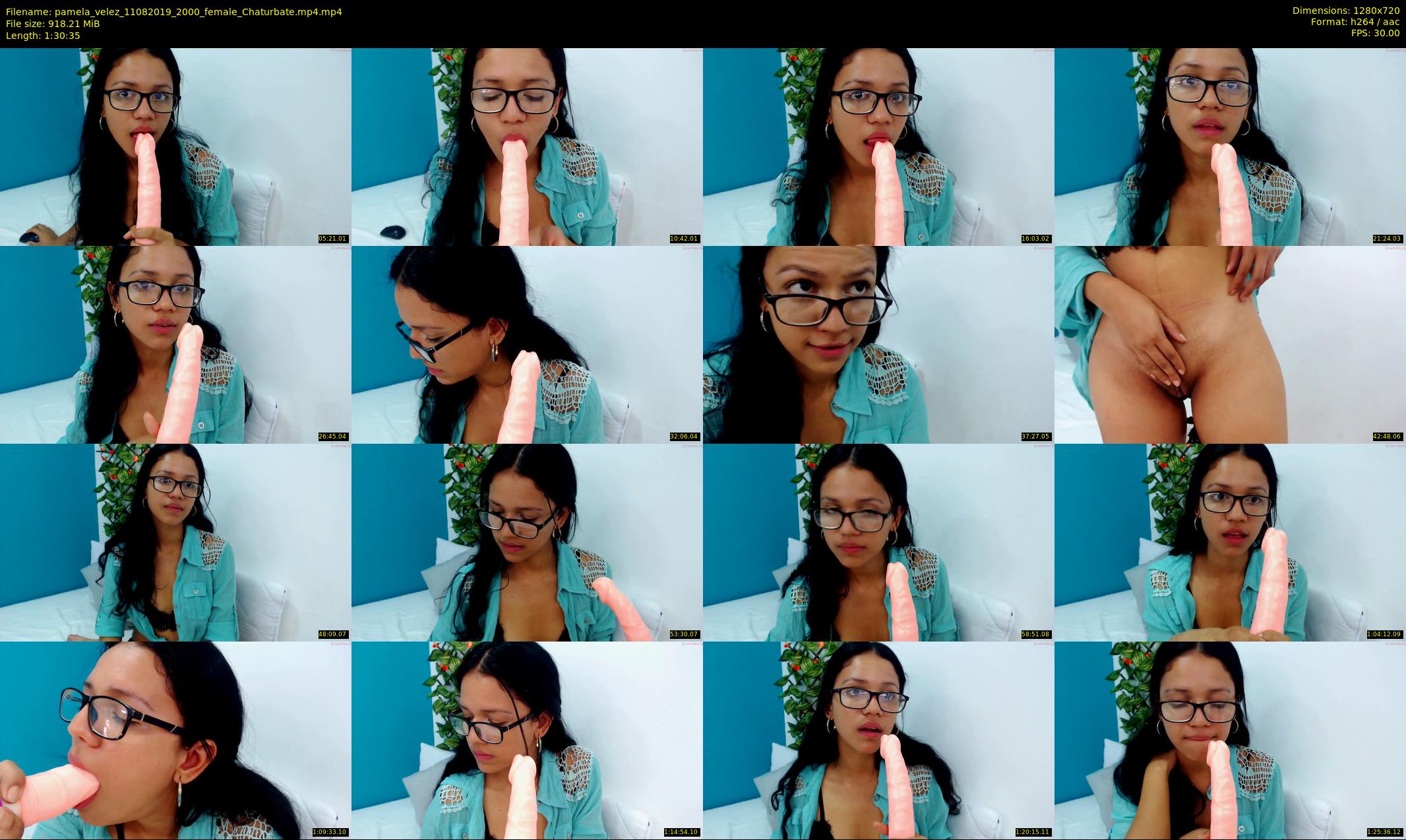 pamela_velez — 91 minute Chaturbate female cam show recording, 720p, Aug 11, 2019
