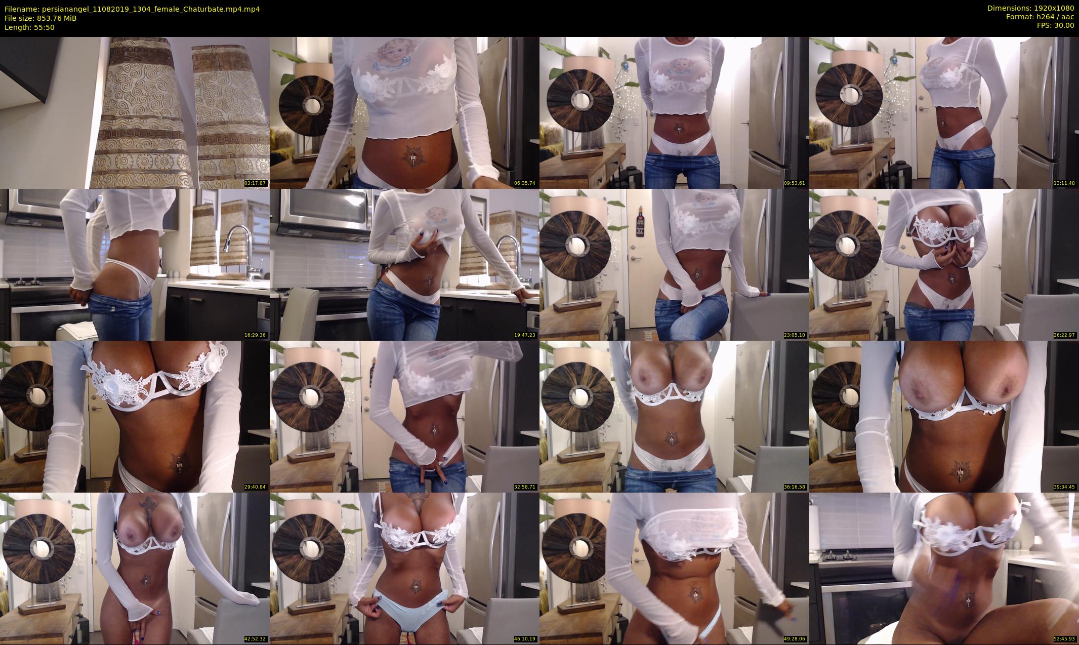 persianangel — 56 minute Chaturbate female cam show recording, 1080p, Aug 11, 2019