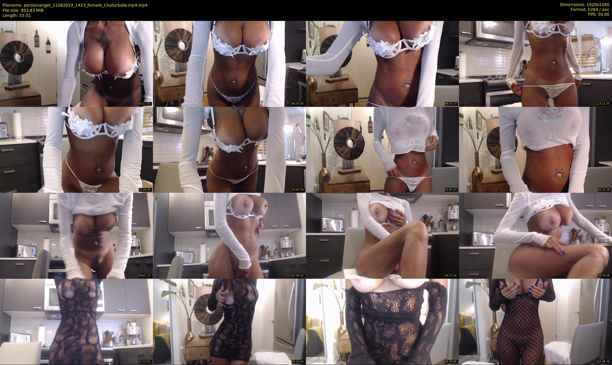persianangel — 56 minute Chaturbate female cam show recording, 1080p, Aug 11, 2019