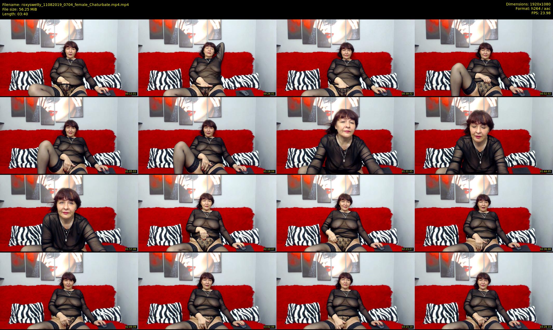 roxyswetty — 4 minute Chaturbate female cam show recording, 1080p, Aug 11, 2019