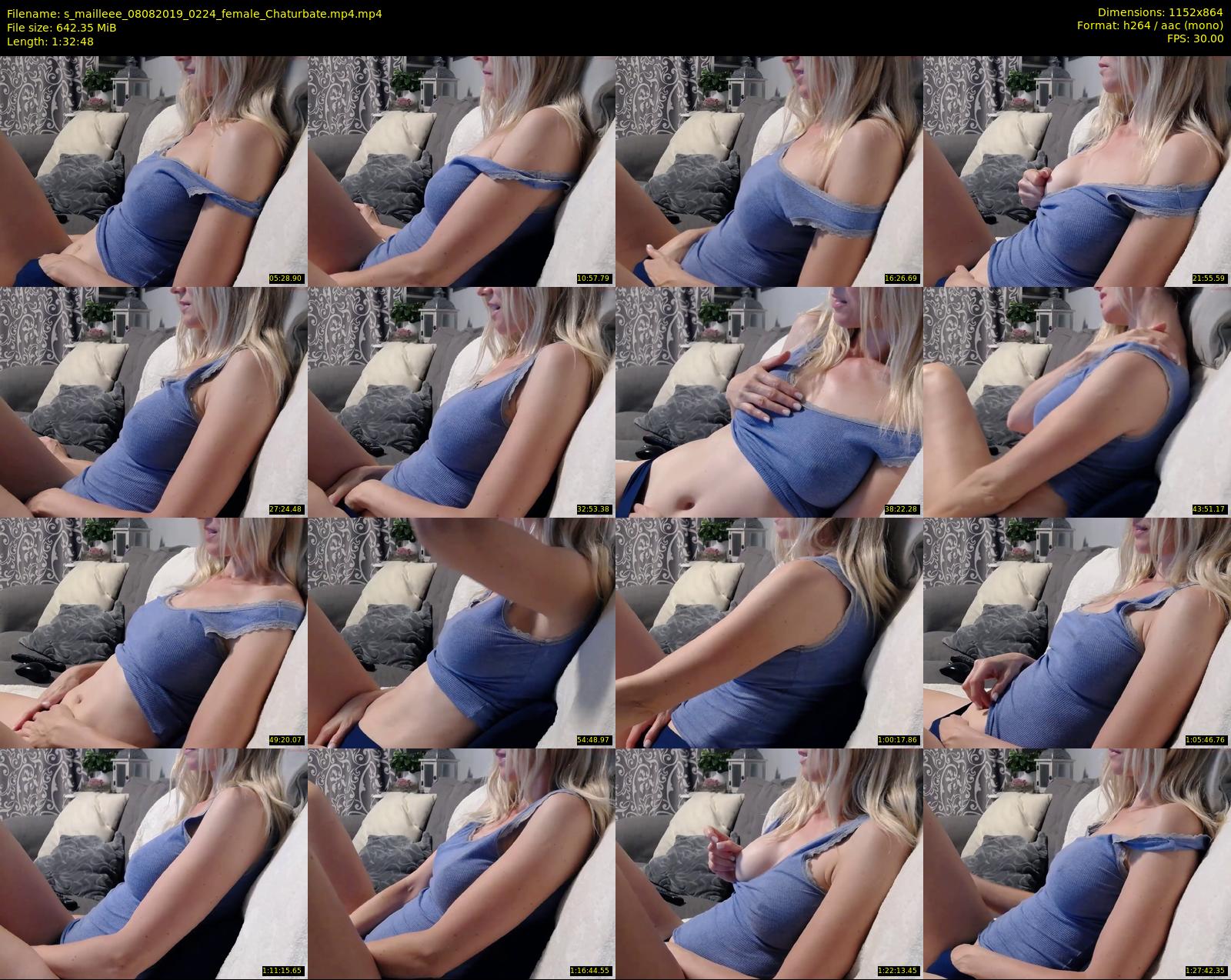 s_mailleee — 93 minute Chaturbate female cam show recording, 720p, Aug 8, 2019