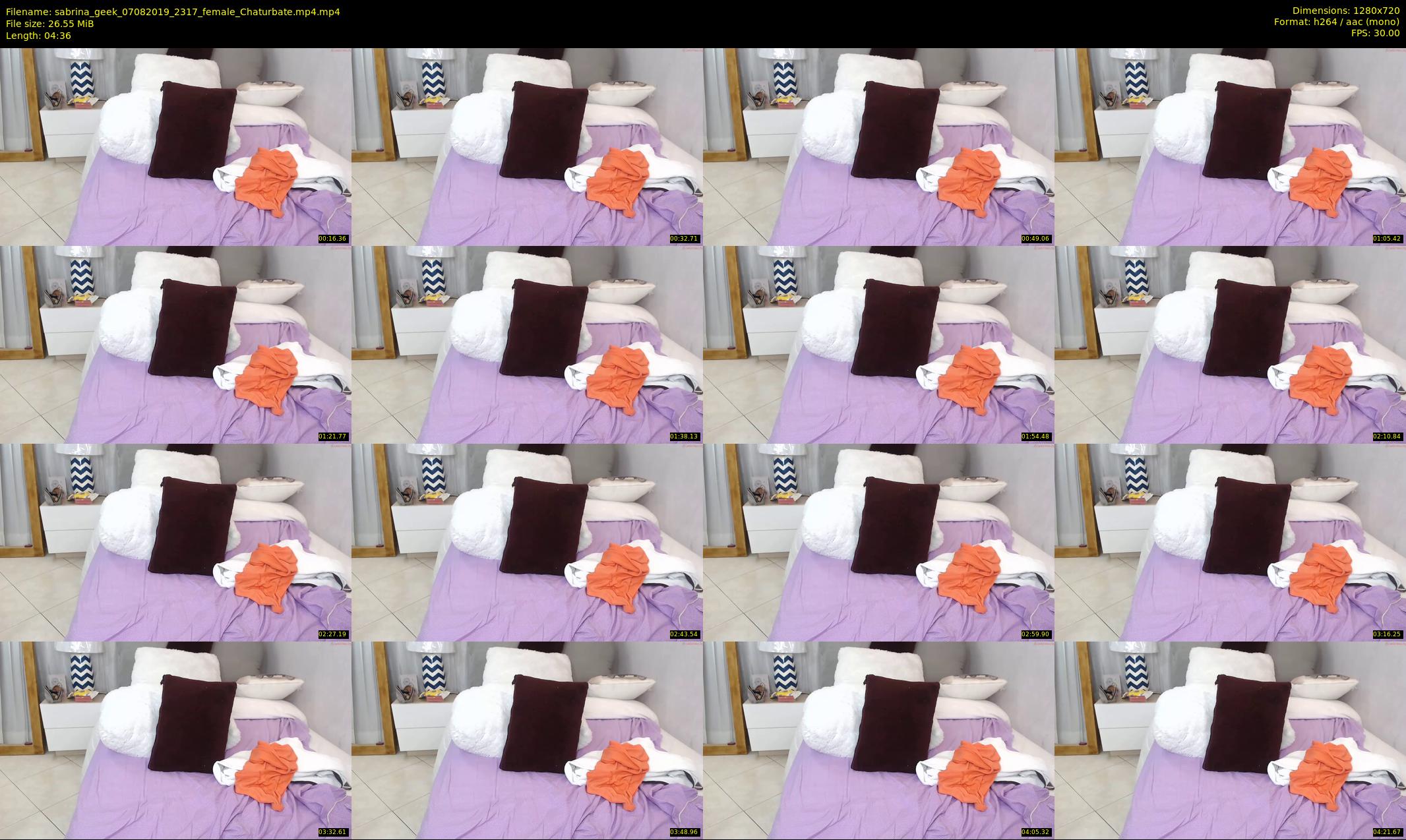 sabrina_geek — 5 minute Chaturbate female cam show recording, 720p, Aug 7, 2019