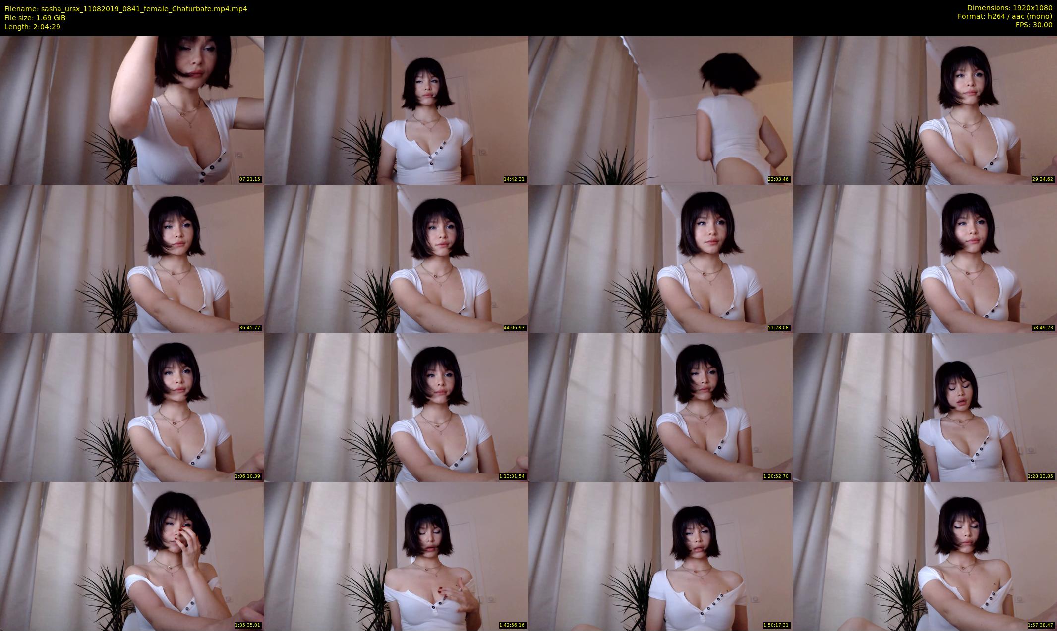 sasha_ursx — 125 minute Chaturbate female cam show recording, 1080p, Aug 11, 2019