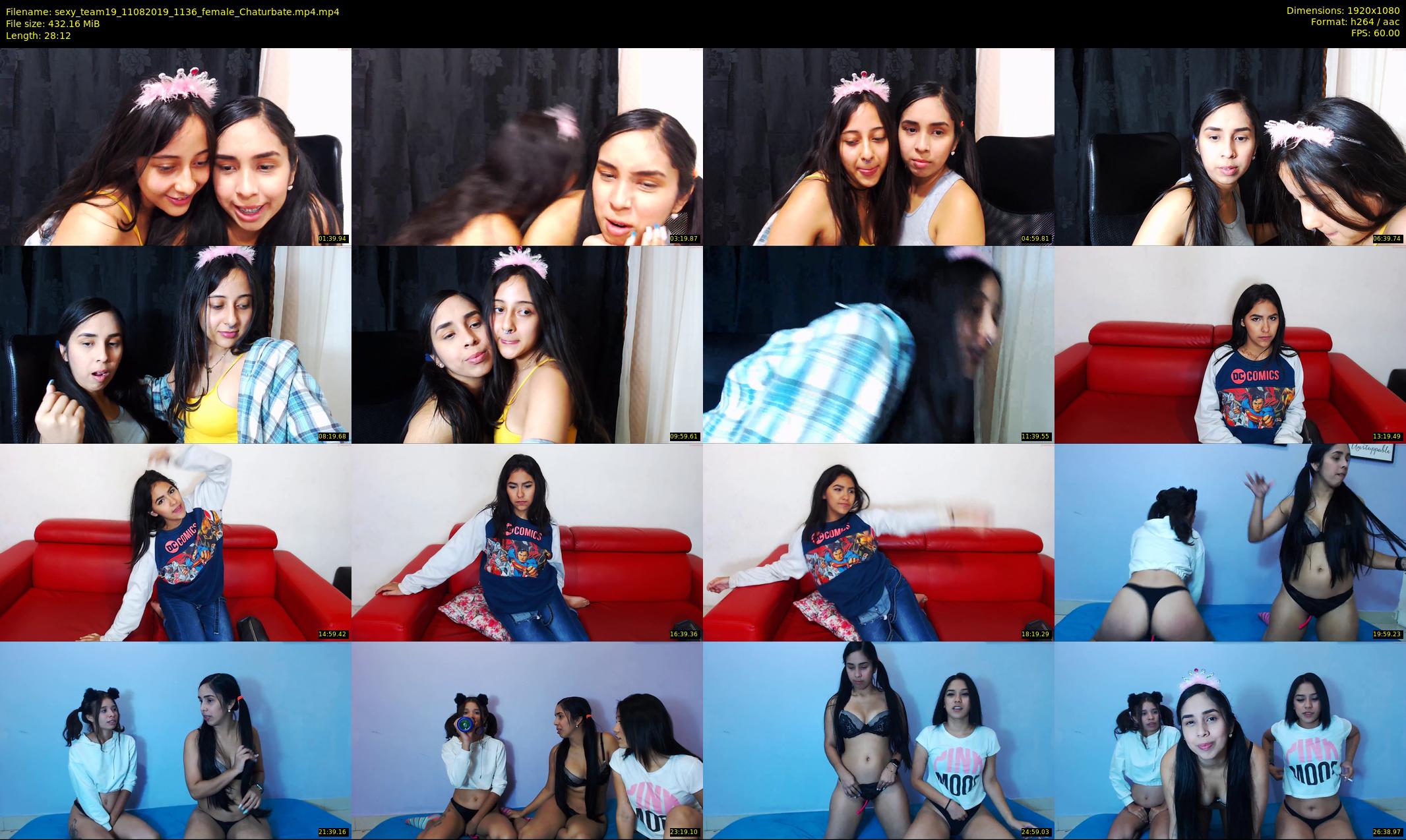 sexy_team19 — 29 minute Chaturbate female cam show recording, 1080p, Aug 11, 2019