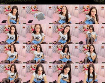 sophia_alejandra — 58 minute Chaturbate female cam show recording, 720p, Aug 9, 2019