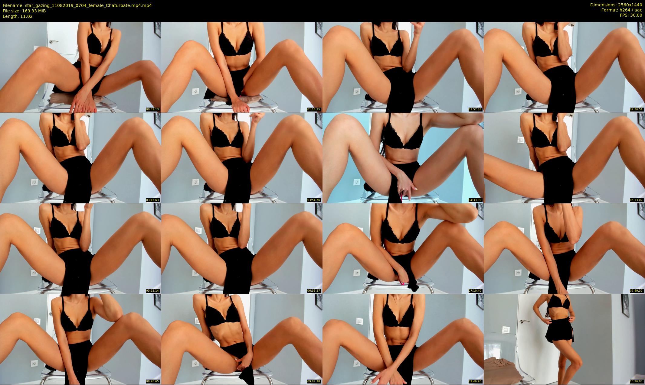 star_gazing — 12 minute Chaturbate female cam show recording, 1080p, Aug 11, 2019