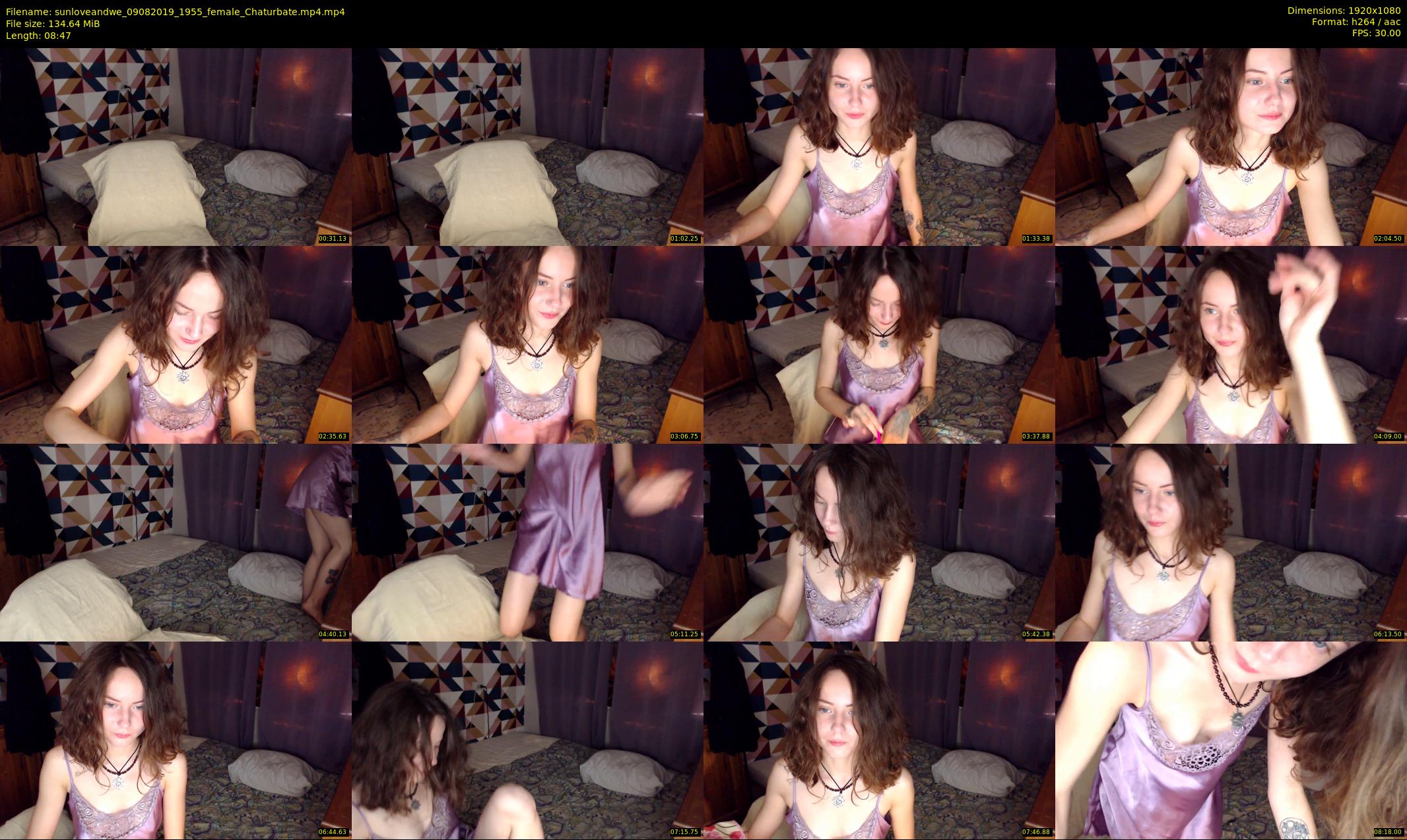 sunloveandwe — 9 minute Chaturbate female cam show recording, 1080p, Aug 9, 2019