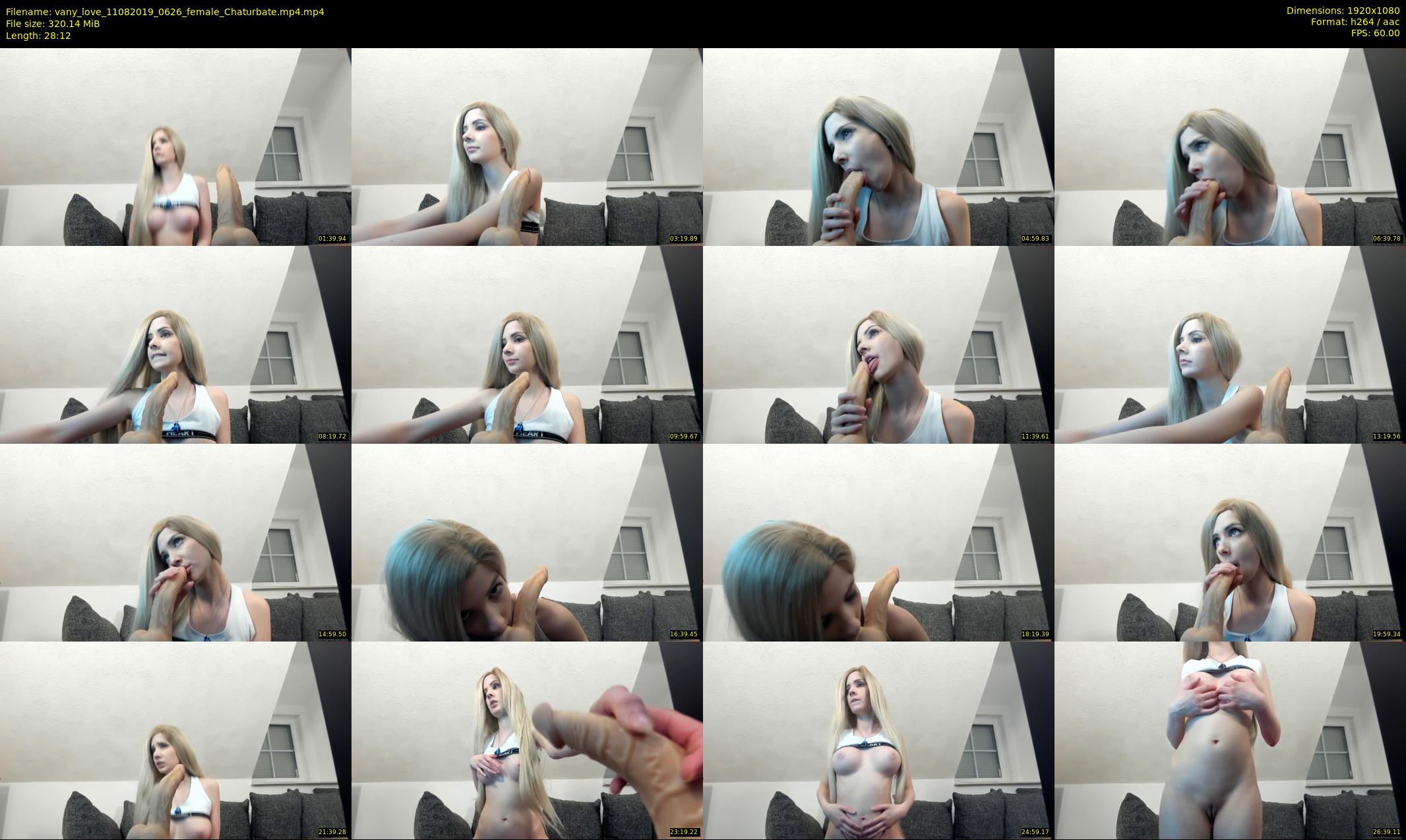 vany_love — 29 minute Chaturbate female cam show recording, 1080p, Aug 11, 2019