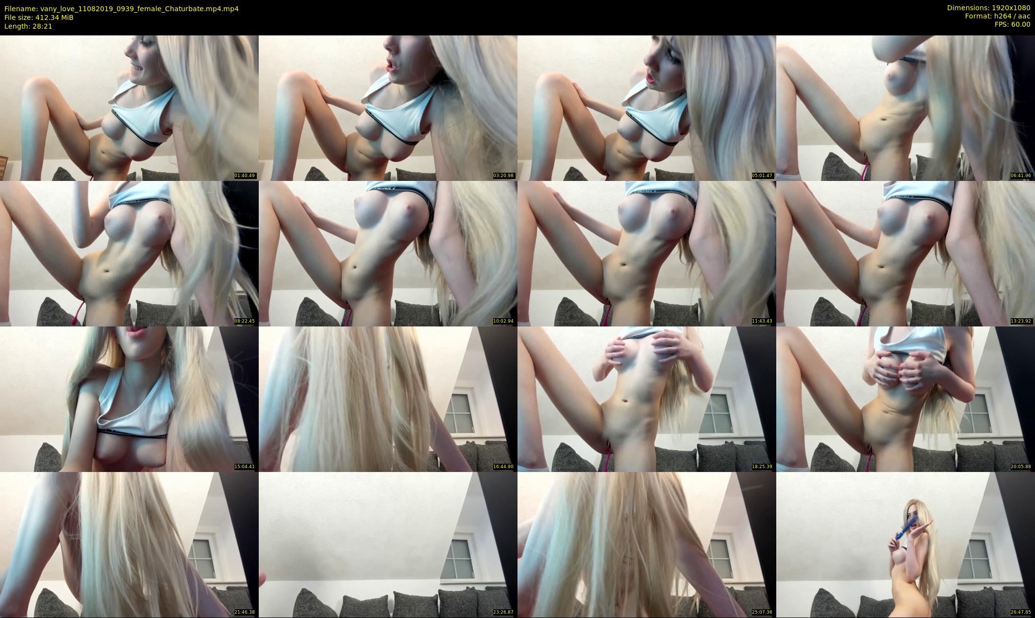 vany_love — 29 minute Chaturbate female cam show recording, 1080p, Aug 11, 2019
