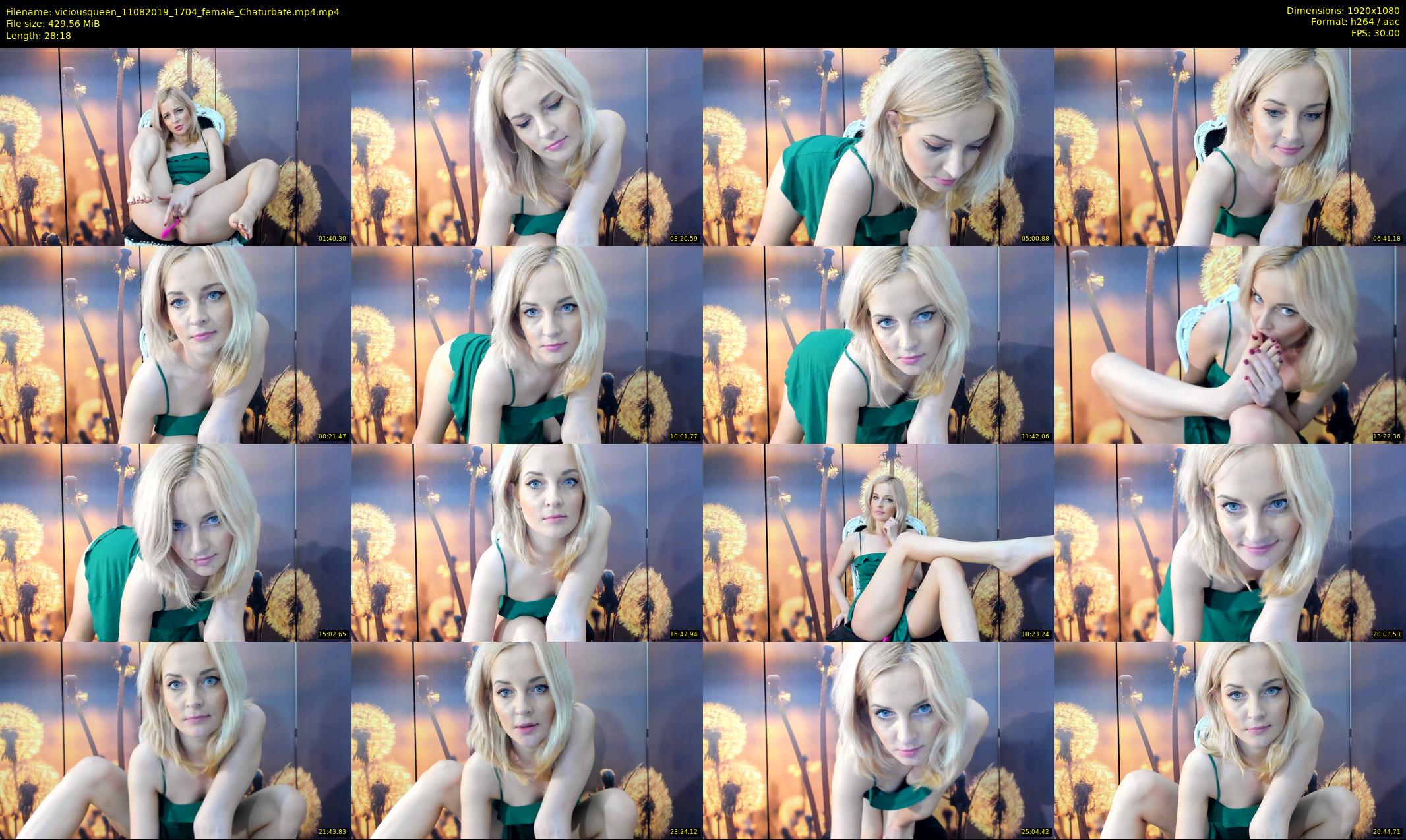 viciousqueen — 29 minute Chaturbate female cam show recording, 1080p, Aug 11, 2019