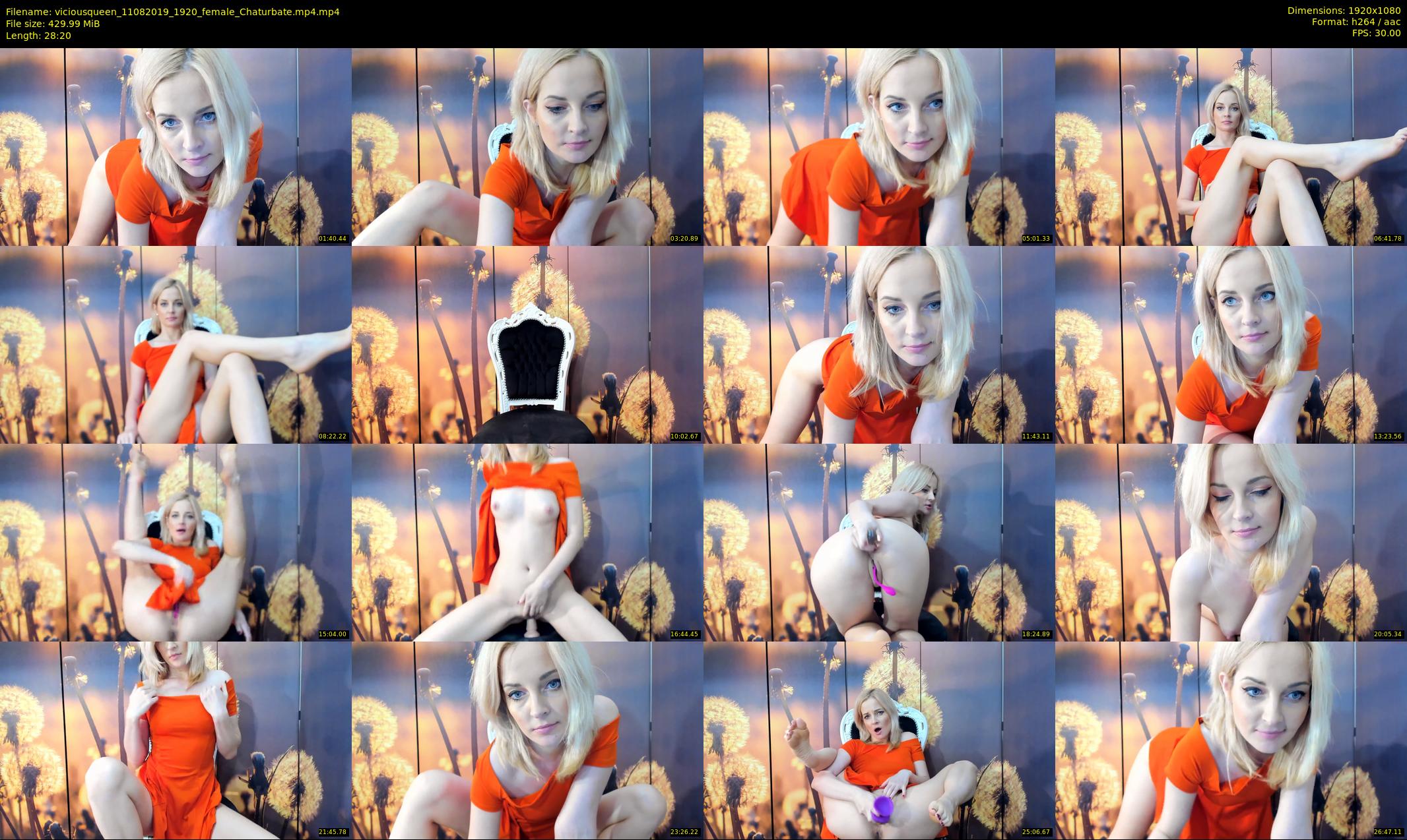 viciousqueen — 29 minute Chaturbate female cam show recording, 1080p, Aug 11, 2019