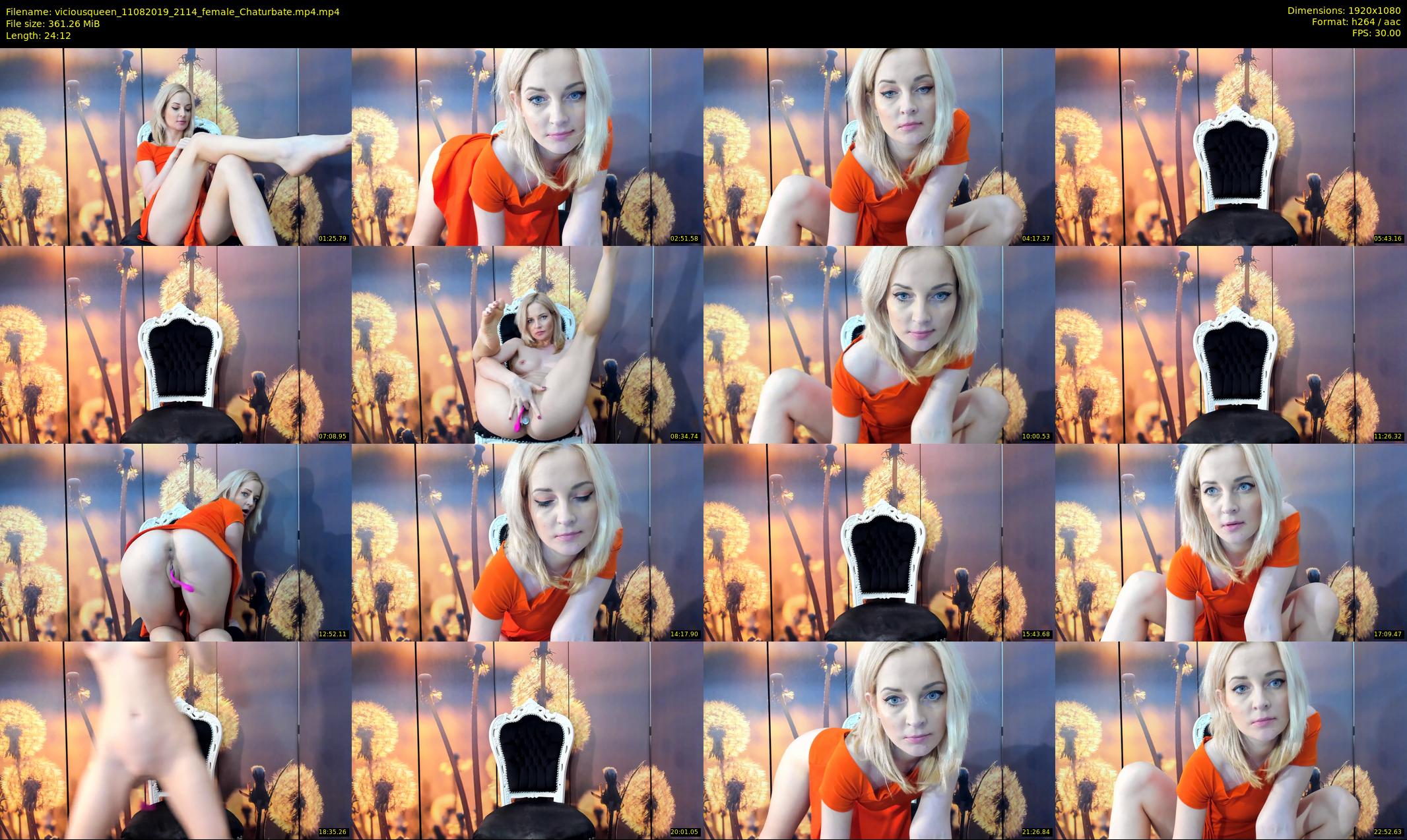 viciousqueen — 25 minute Chaturbate female cam show recording, 1080p, Aug 11, 2019