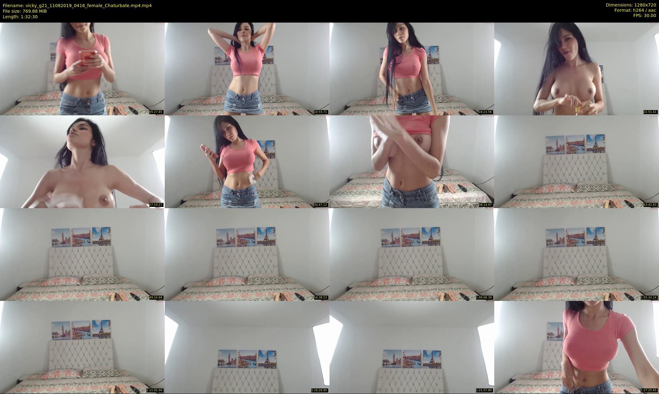 vicky_g21 — 93 minute Chaturbate female cam show recording, 720p, Aug 11, 2019