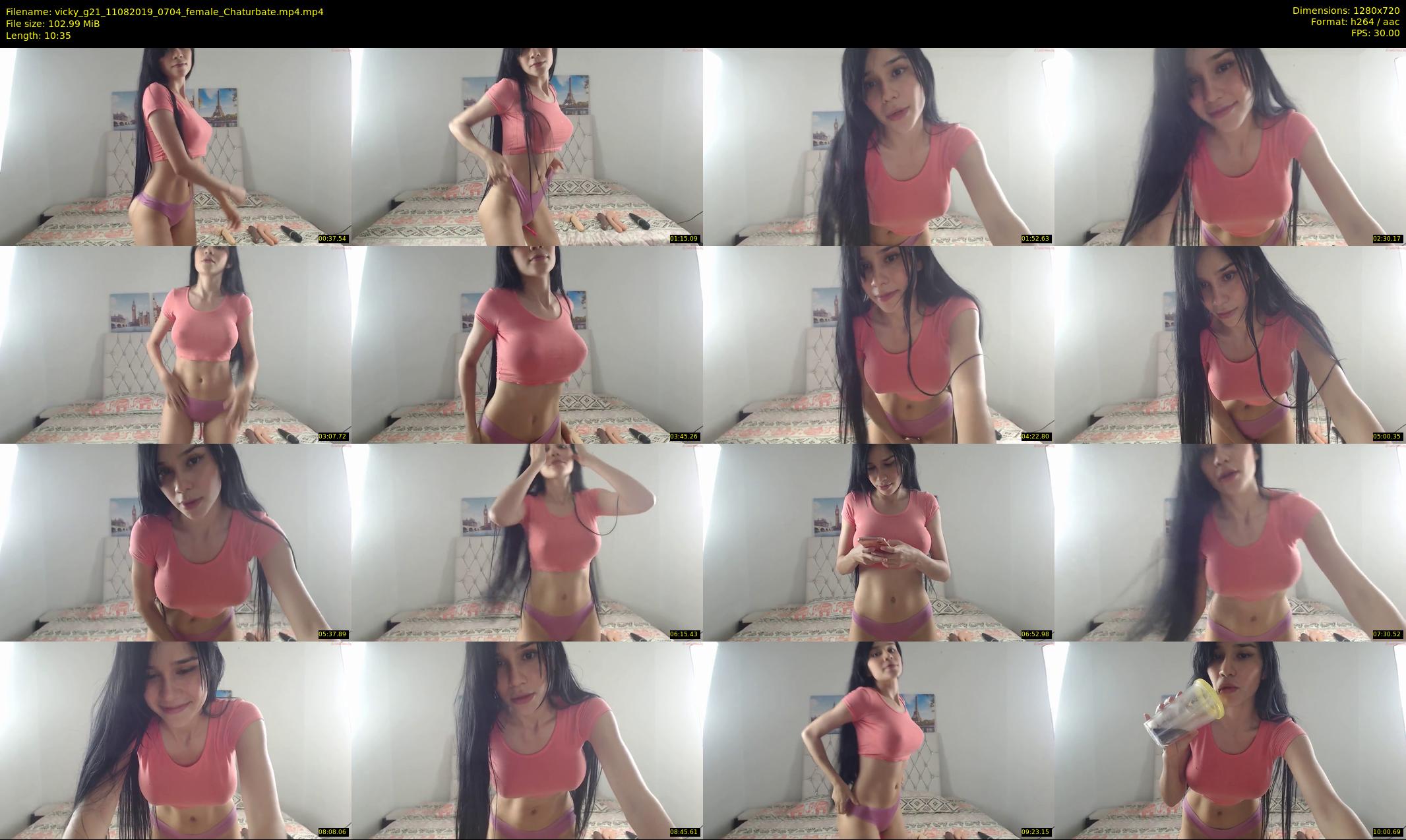 vicky_g21 — 11 minute Chaturbate female cam show recording, 720p, Aug 11, 2019