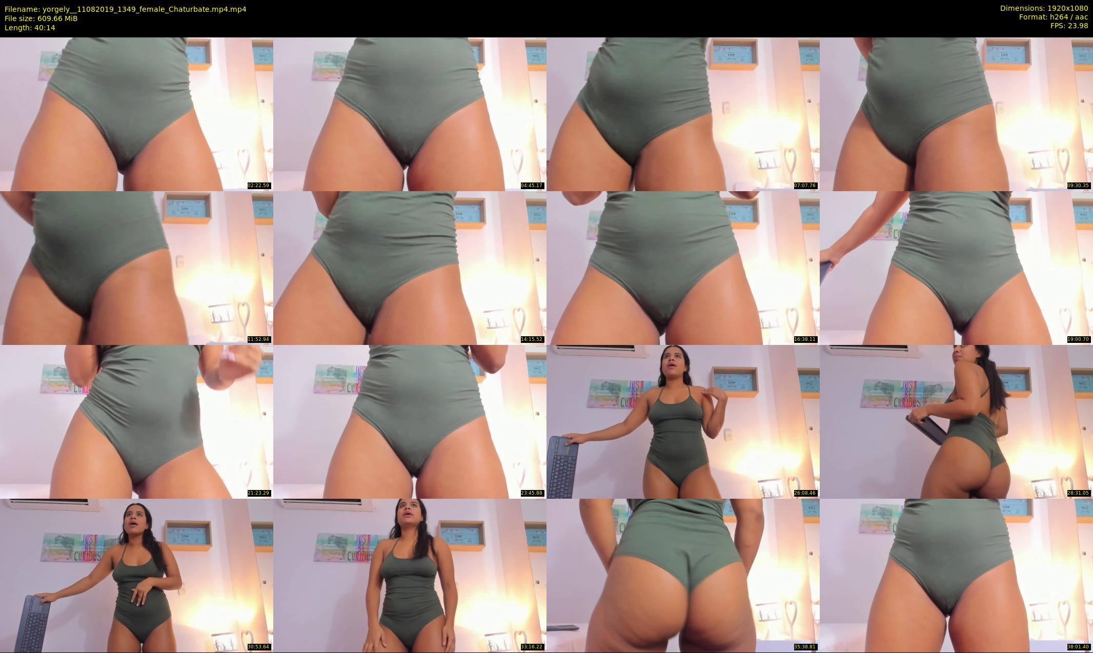 yorgely_ — 41 minute Chaturbate female cam show recording, 1080p, Aug 11, 2019