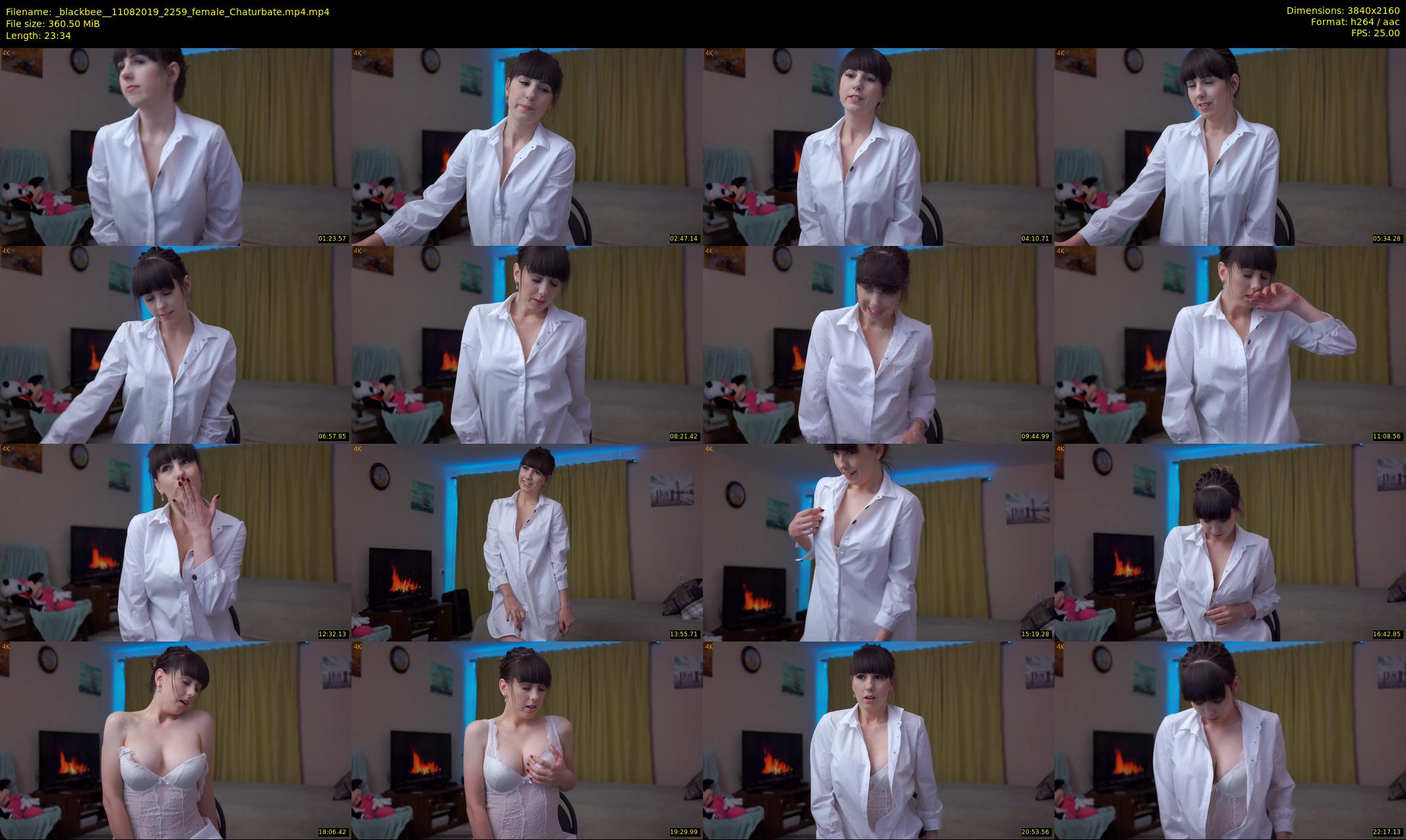 _blackbee_ — 24 minute Chaturbate female cam show recording, 4K, Aug 11, 2019