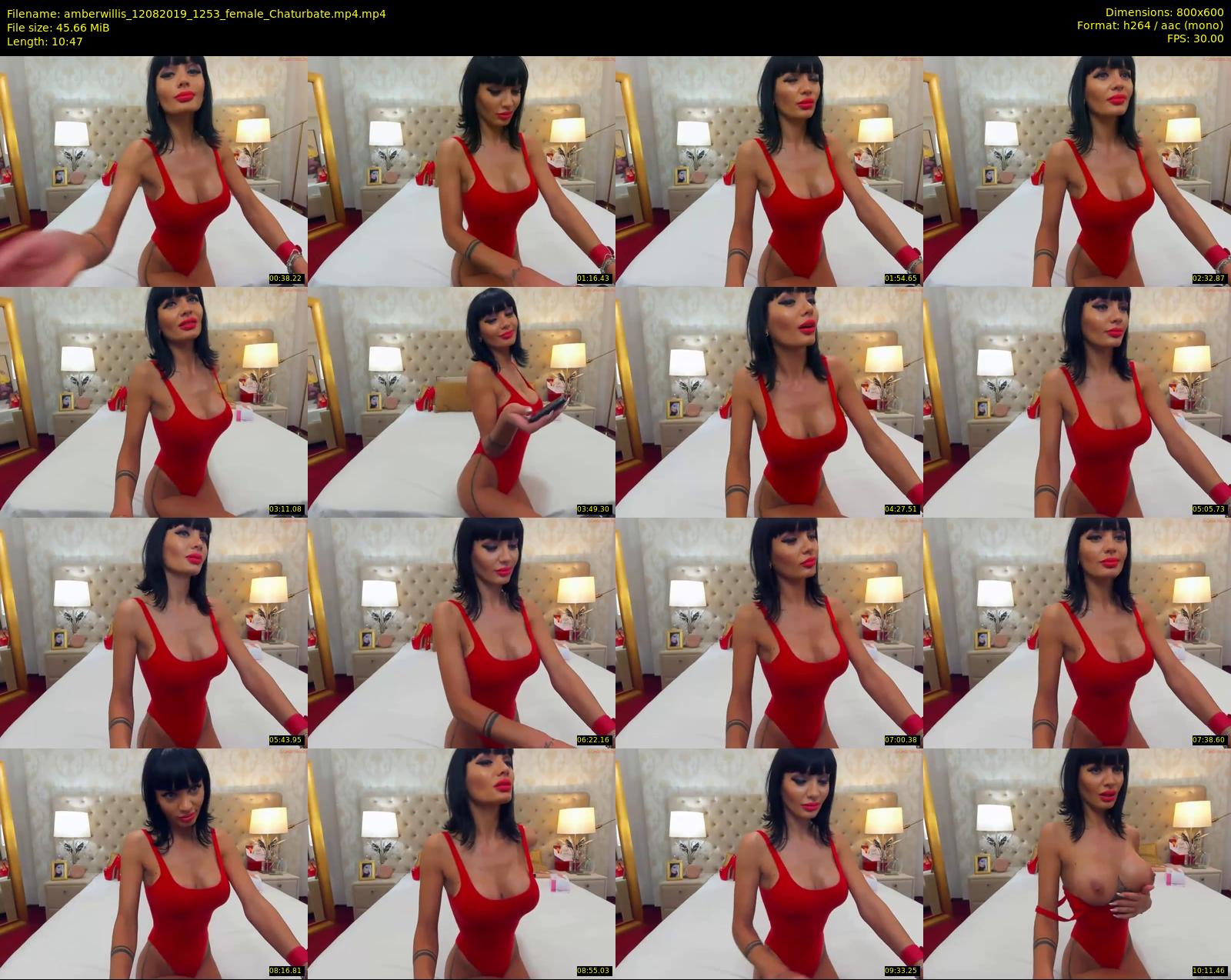 amberwillis — 11 minute Chaturbate female cam show recording, 480p, Aug 12, 2019