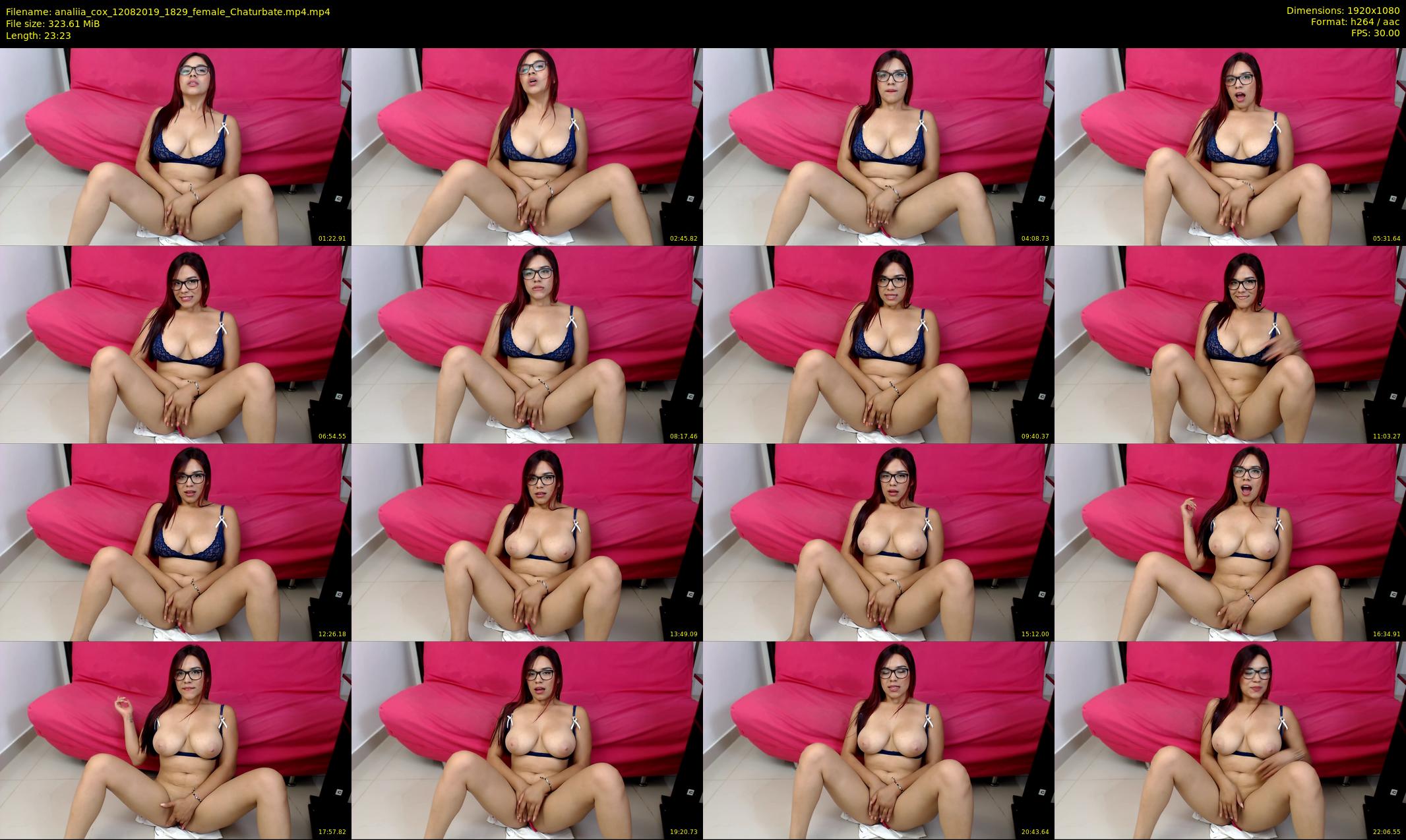 analiia_cox — 24 minute Chaturbate female cam show recording, 1080p, Aug 12, 2019