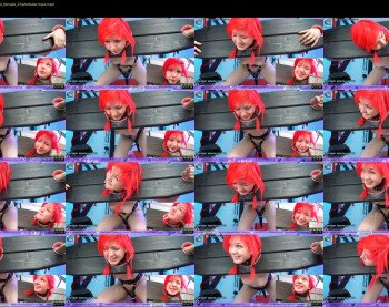 annajelly — 35 minute Chaturbate couple cam show recording, 1080p, Aug 12, 2019