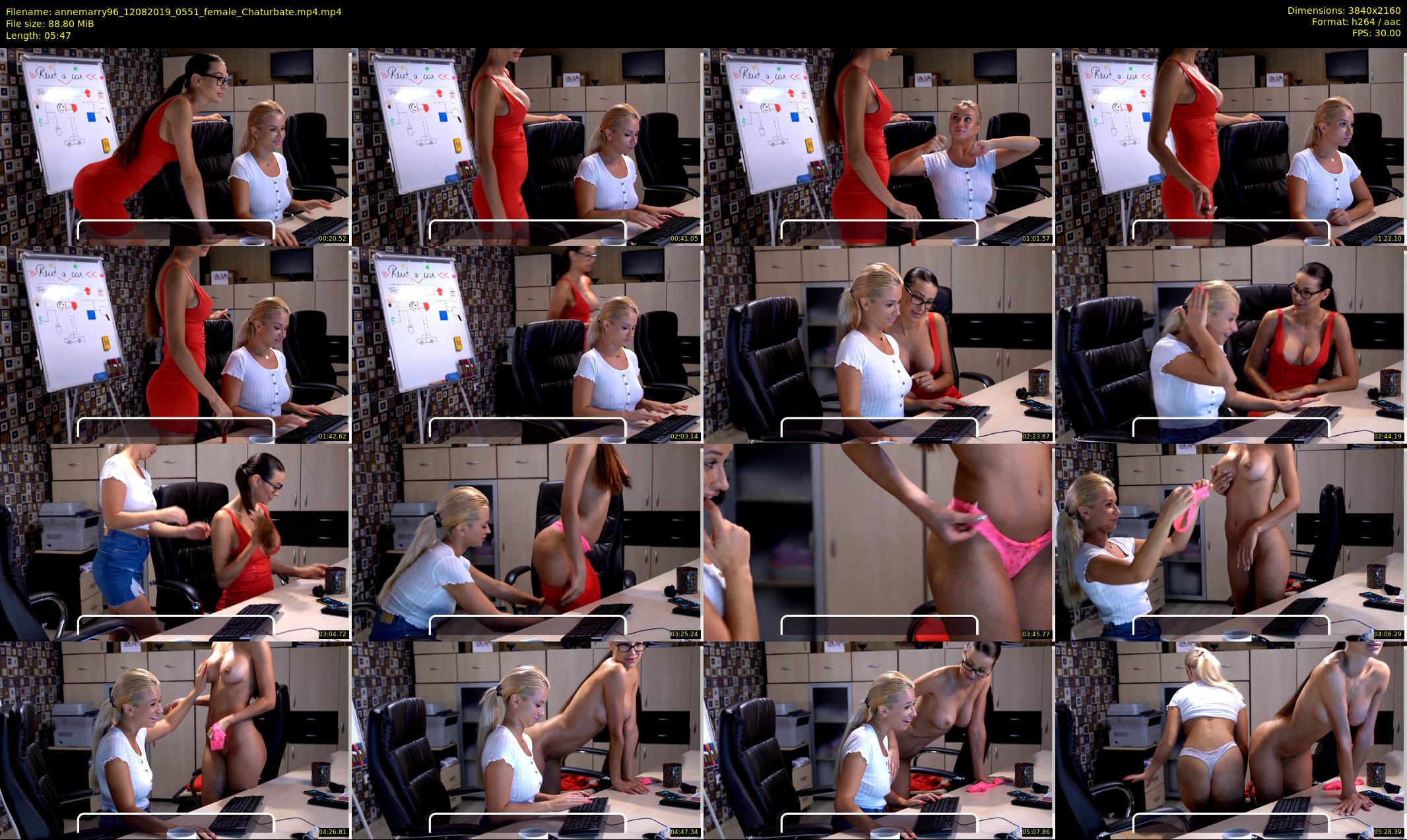 annemarry96 — 6 minute Chaturbate female cam show recording, 4K, Aug 12, 2019
