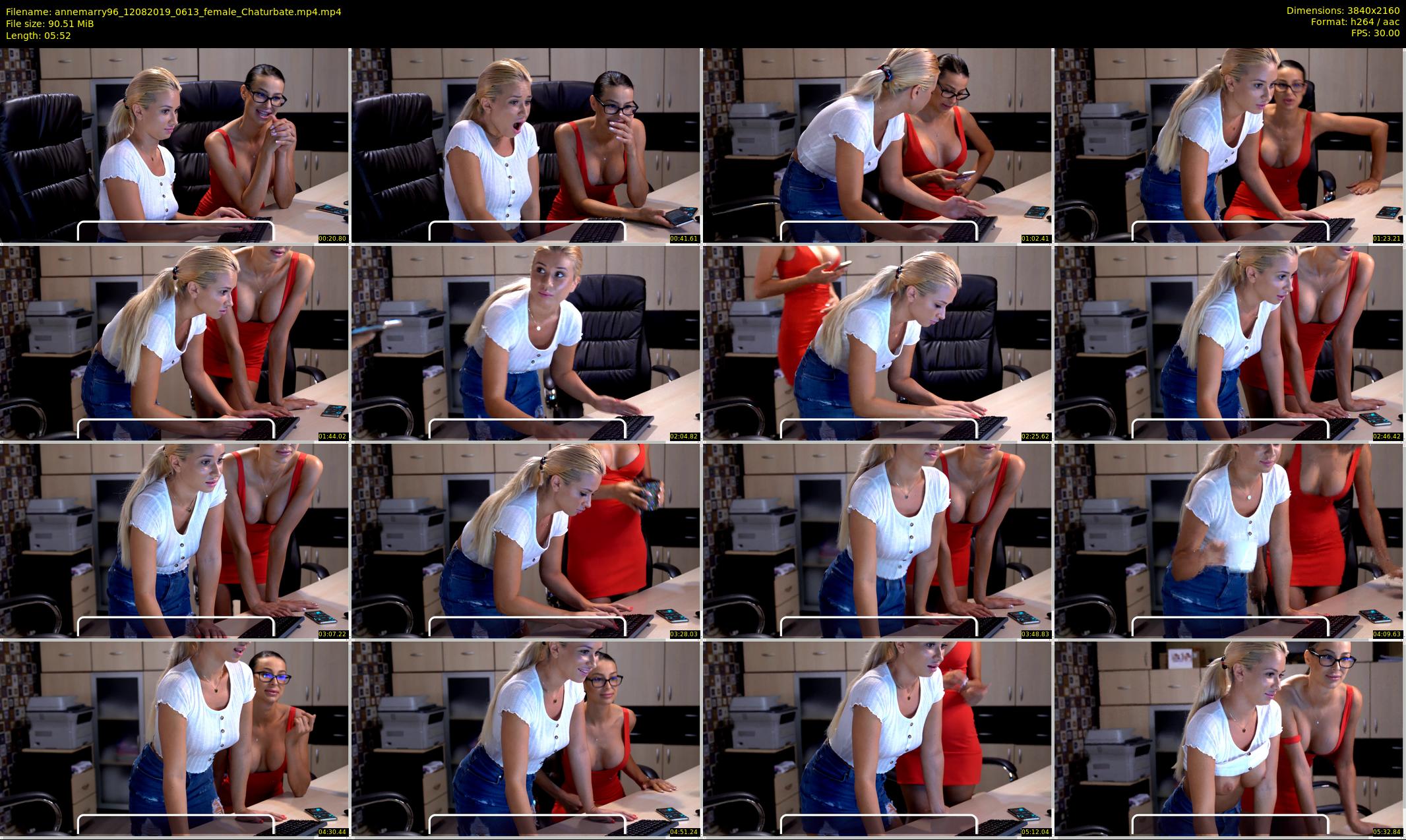 annemarry96 — 6 minute Chaturbate female cam show recording, 4K, Aug 12, 2019