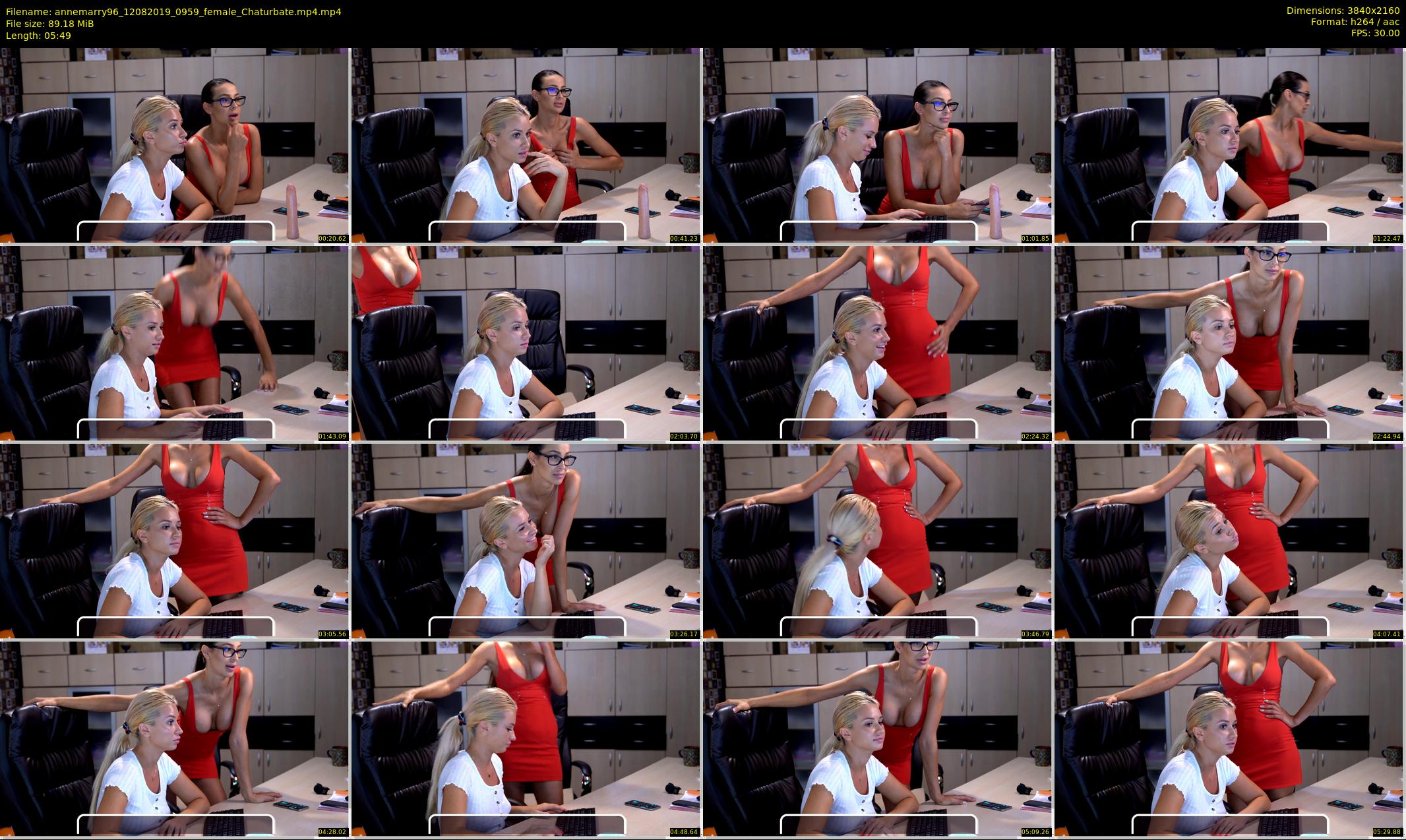 annemarry96 — 6 minute Chaturbate female cam show recording, 4K, Aug 12, 2019