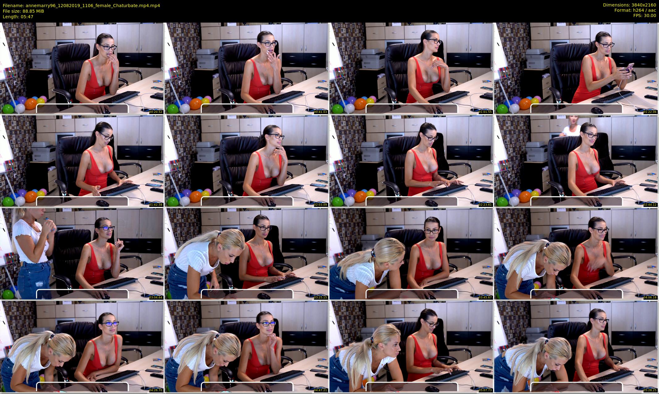 annemarry96 — 6 minute Chaturbate female cam show recording, 4K, Aug 12, 2019