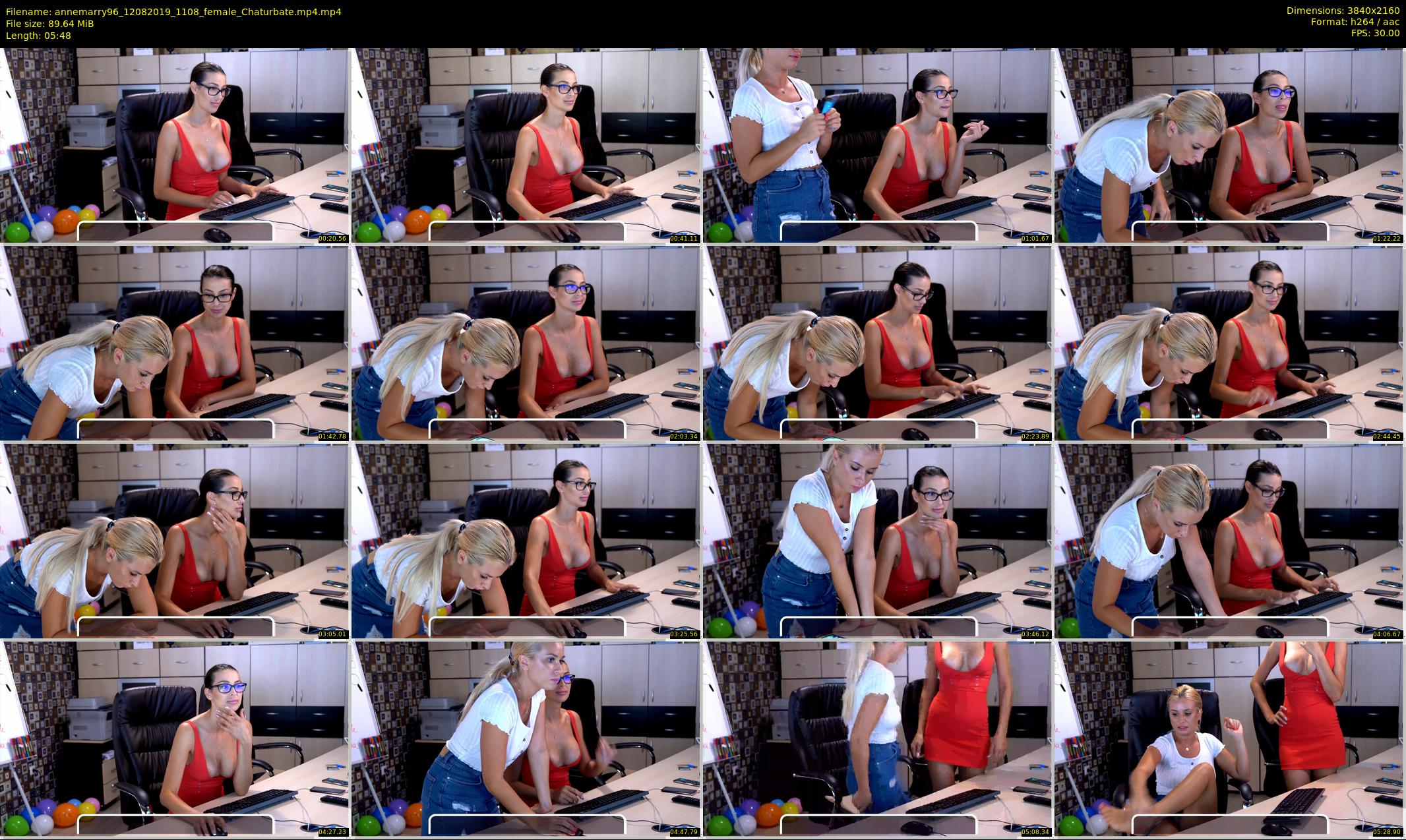 annemarry96 — 6 minute Chaturbate female cam show recording, 4K, Aug 12, 2019