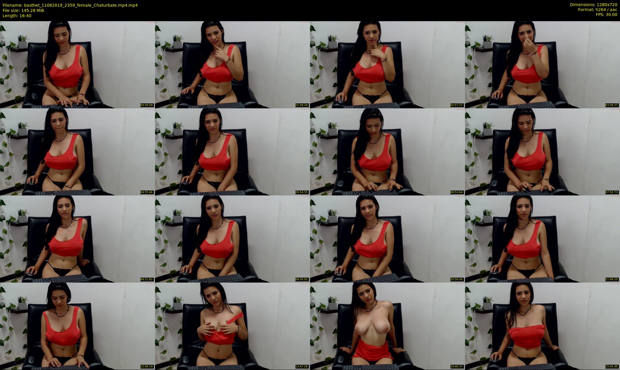 basthet — 17 minute Chaturbate female cam show recording, 720p, Aug 11, 2019