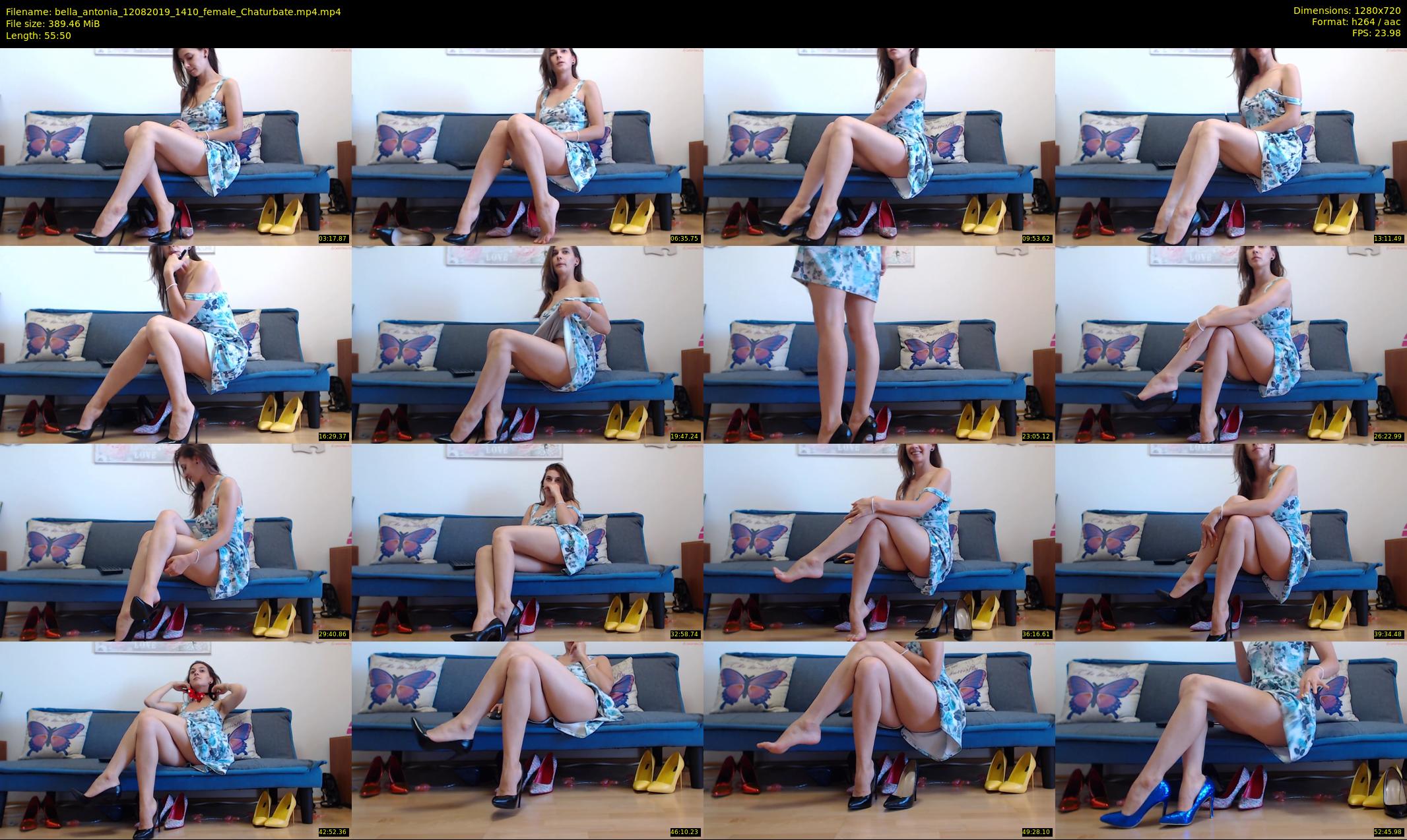 bella_antonia — 56 minute Chaturbate female cam show recording, 720p, Aug 12, 2019