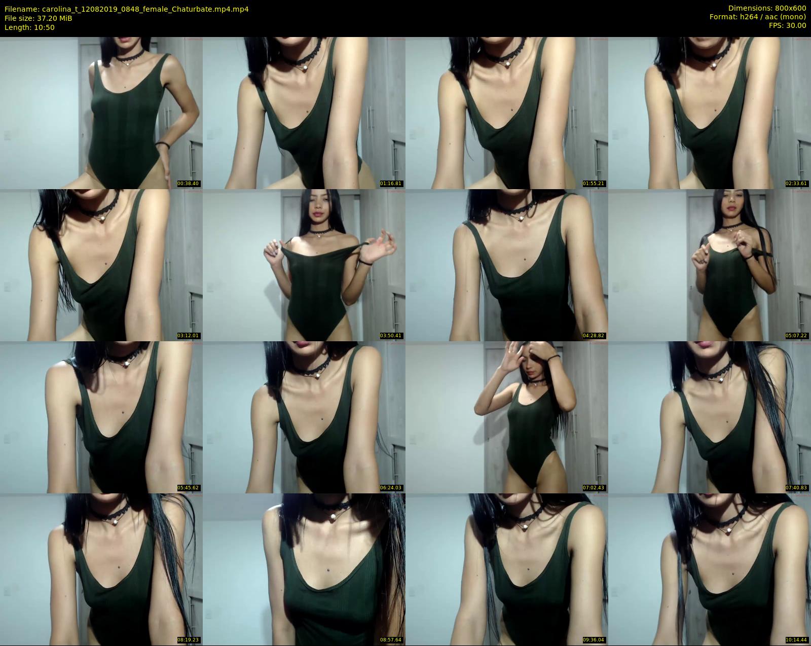 carolina_t — 11 minute Chaturbate female cam show recording, 480p, Aug 12, 2019