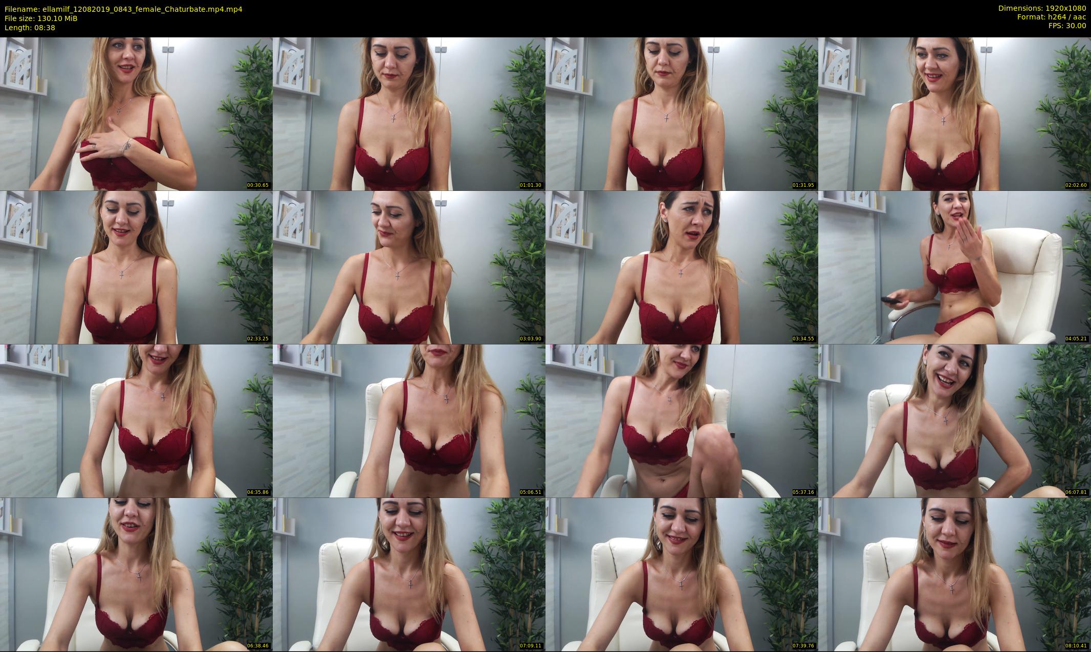 ellamilf — 9 minute Chaturbate female cam show recording, 1080p, Aug 12, 2019