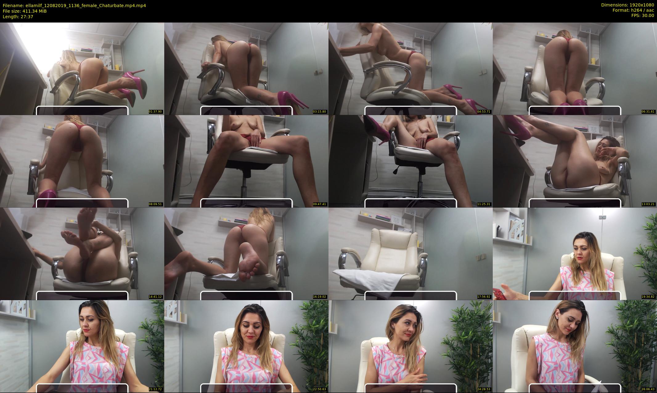 ellamilf — 28 minute Chaturbate female cam show recording, 1080p, Aug 12, 2019