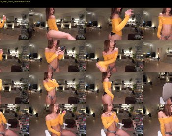 hannahjames710 — 15 minute Chaturbate female cam show recording, 4K, Aug 12, 2019