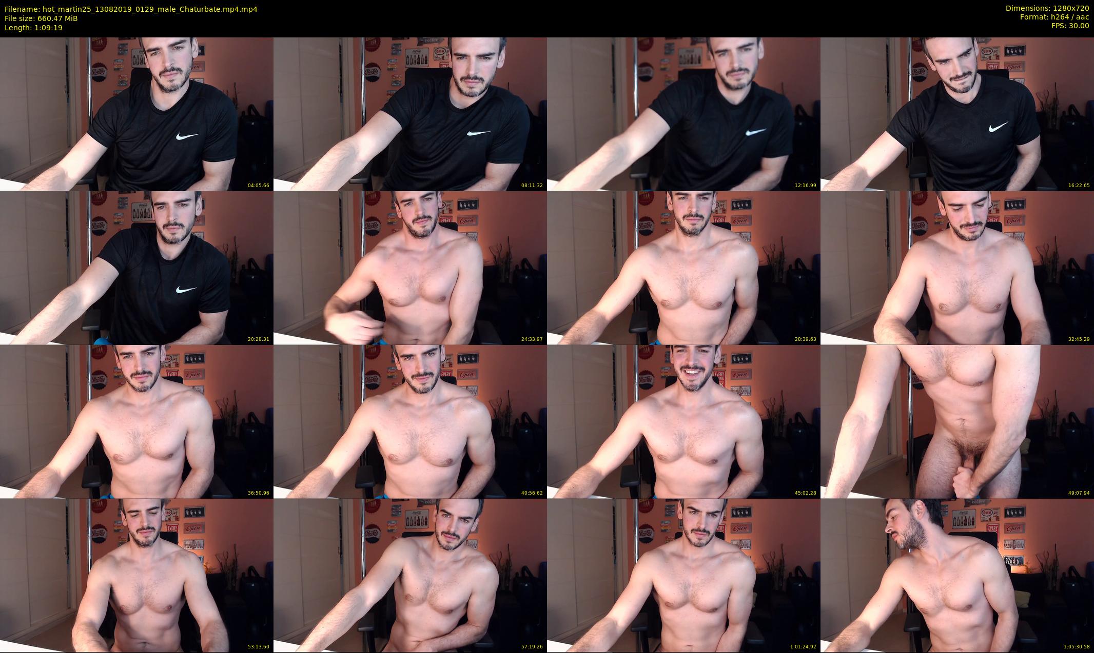 hot_martin25 — 70 minute Chaturbate male cam show recording, 720p, Aug 13, 2019