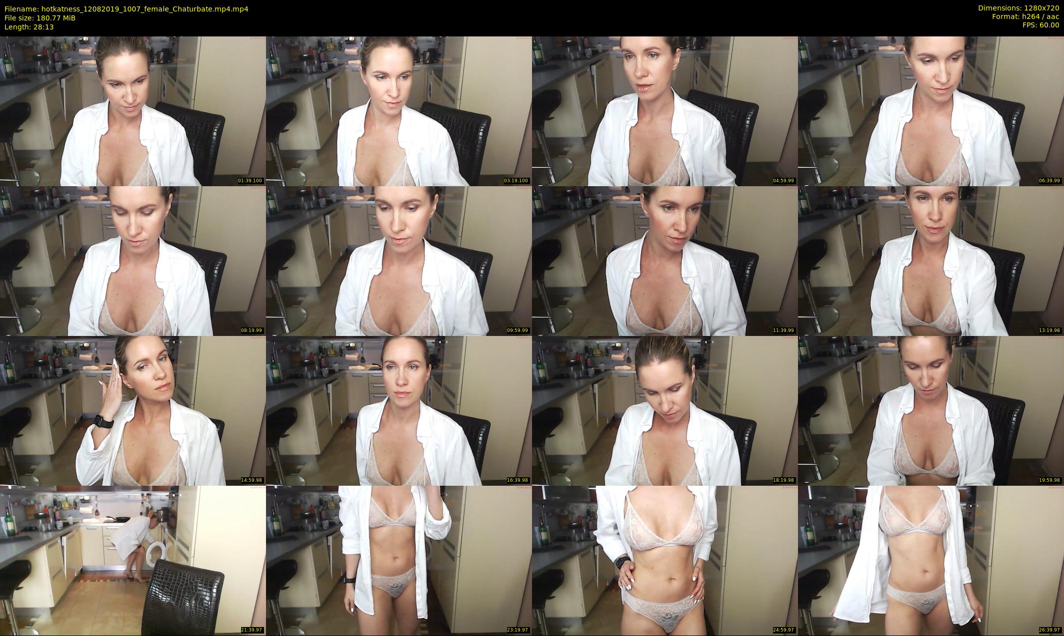 hotkatness — 29 minute Chaturbate female cam show recording, 720p, Aug 12, 2019