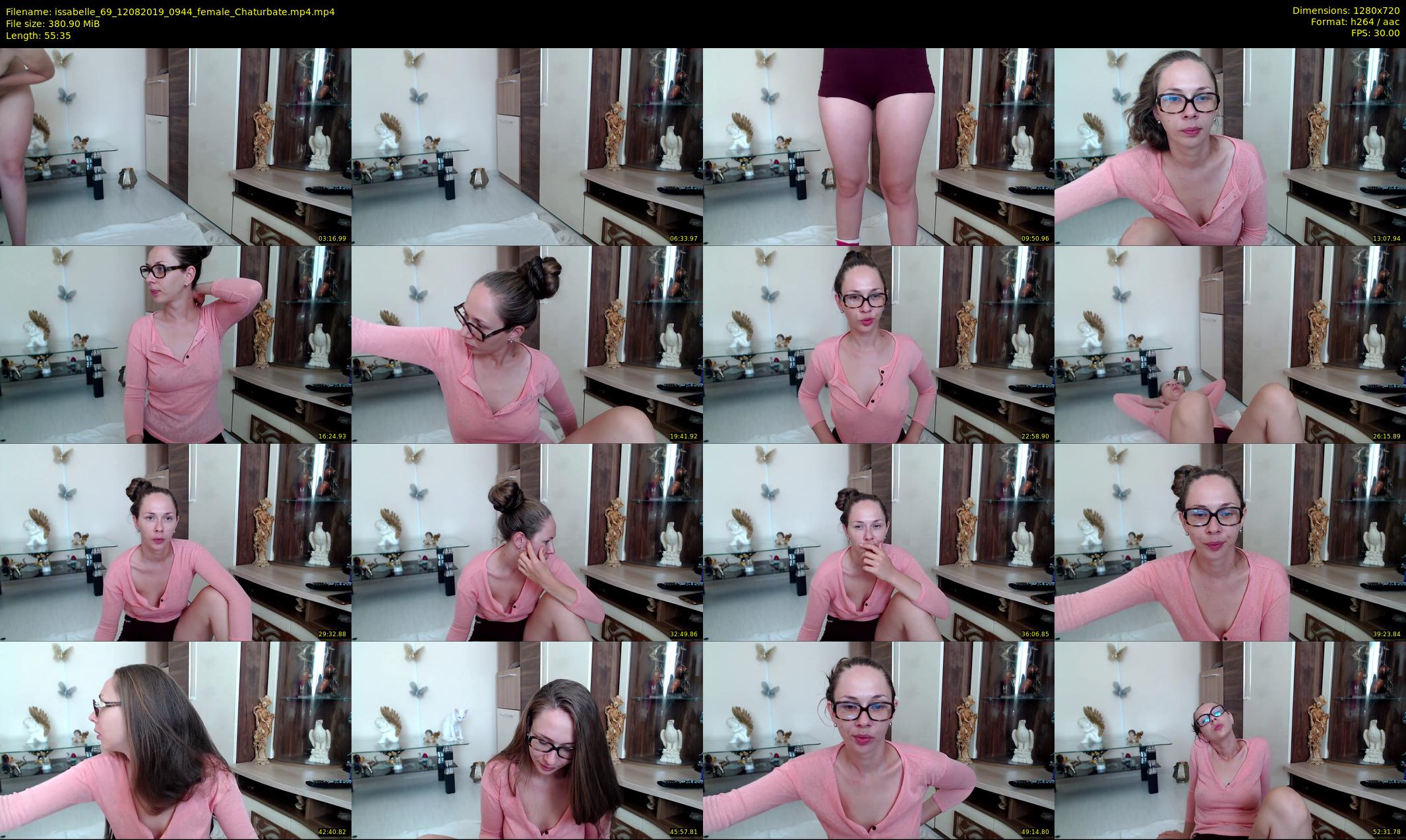 issabelle_69 — 56 minute Chaturbate couple cam show recording, 720p, Aug 12, 2019